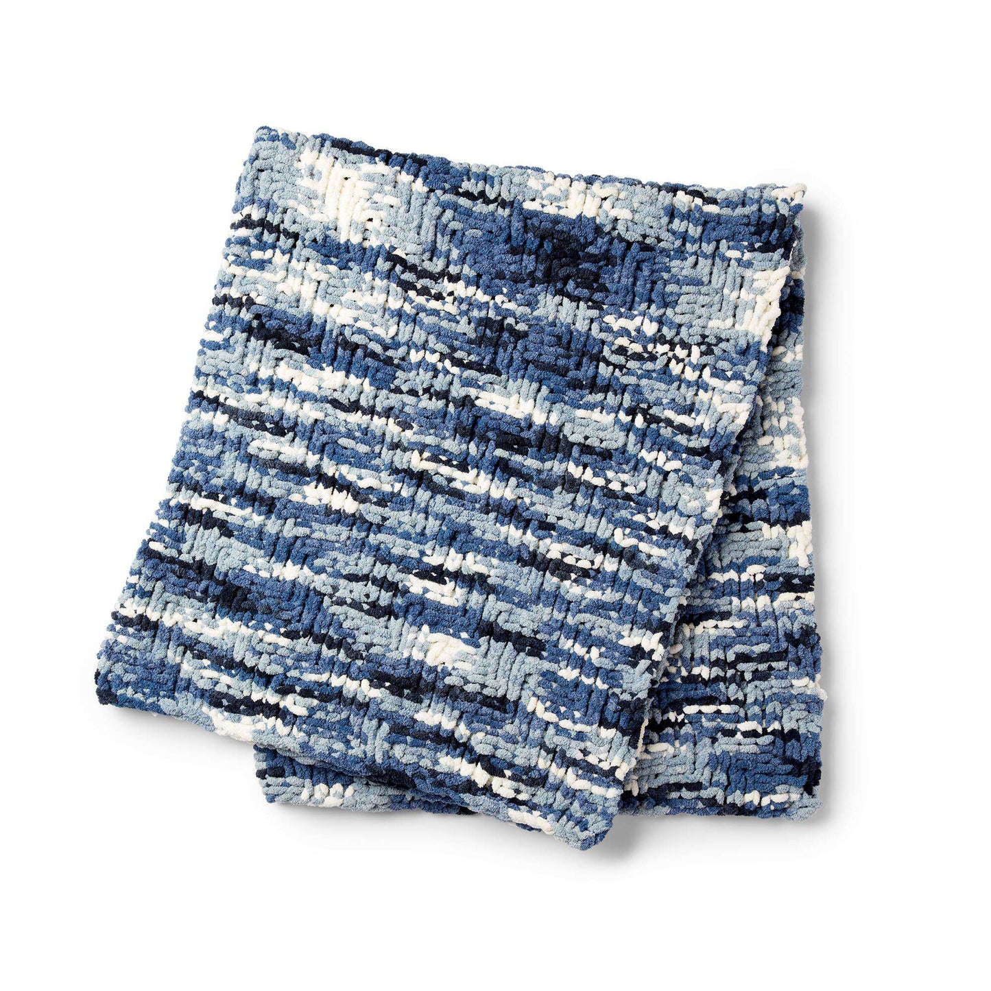 Bernat Steep Diagonal Rib Knit Blanket (Digital Download)
