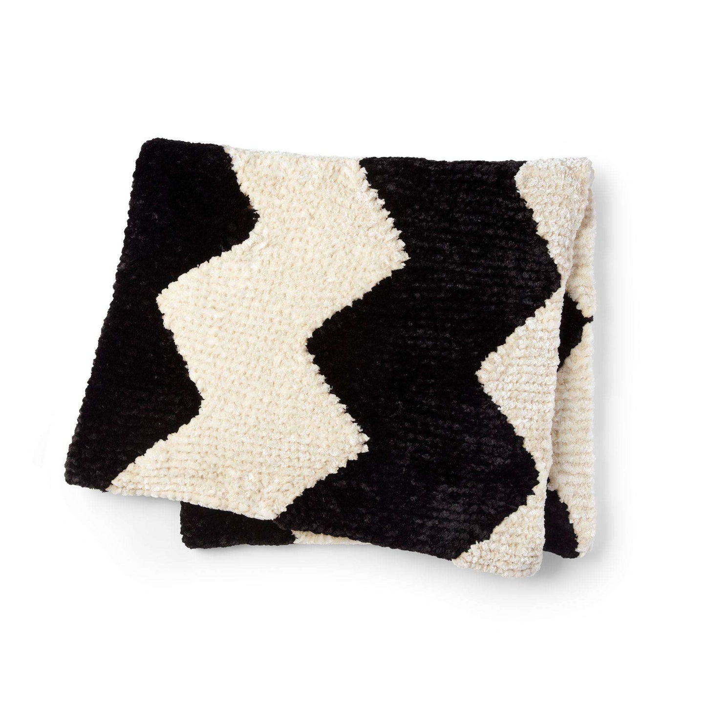 Bernat Chevron Inspired Knit Blanket (Digital Download)