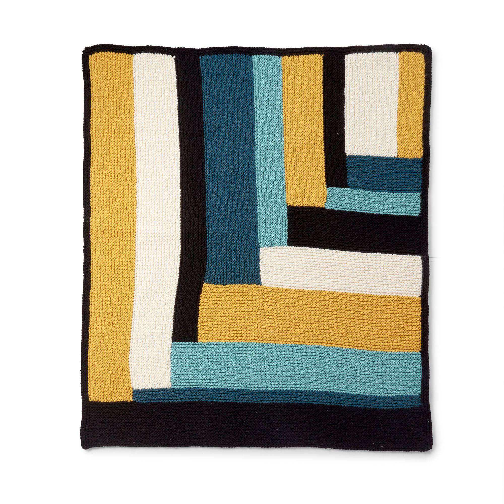 Bernat Parquet Knit Blanket (Digital Download)