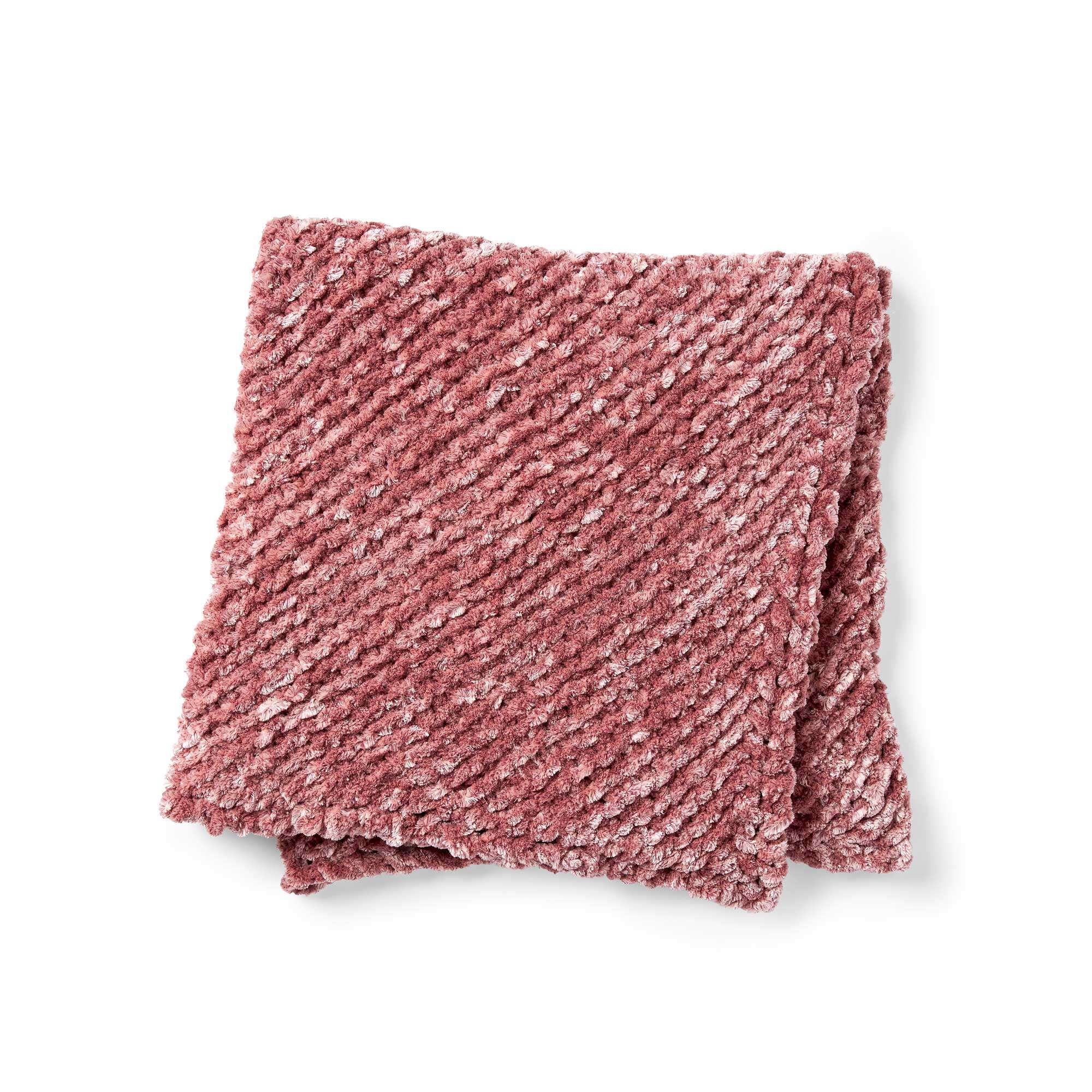 Bernat Cozy Knit Bias Blanket (Digital Download)