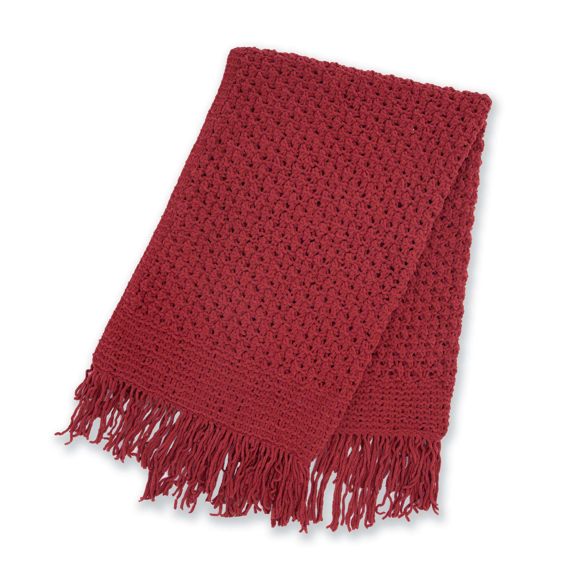 Bernat Bramble Stitch Knit Blanket (Digital Download)