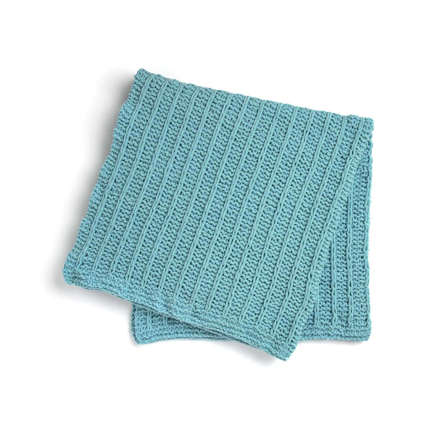 Bernat Sparkle Slip Stitch Knit Blanket (Digital Download)