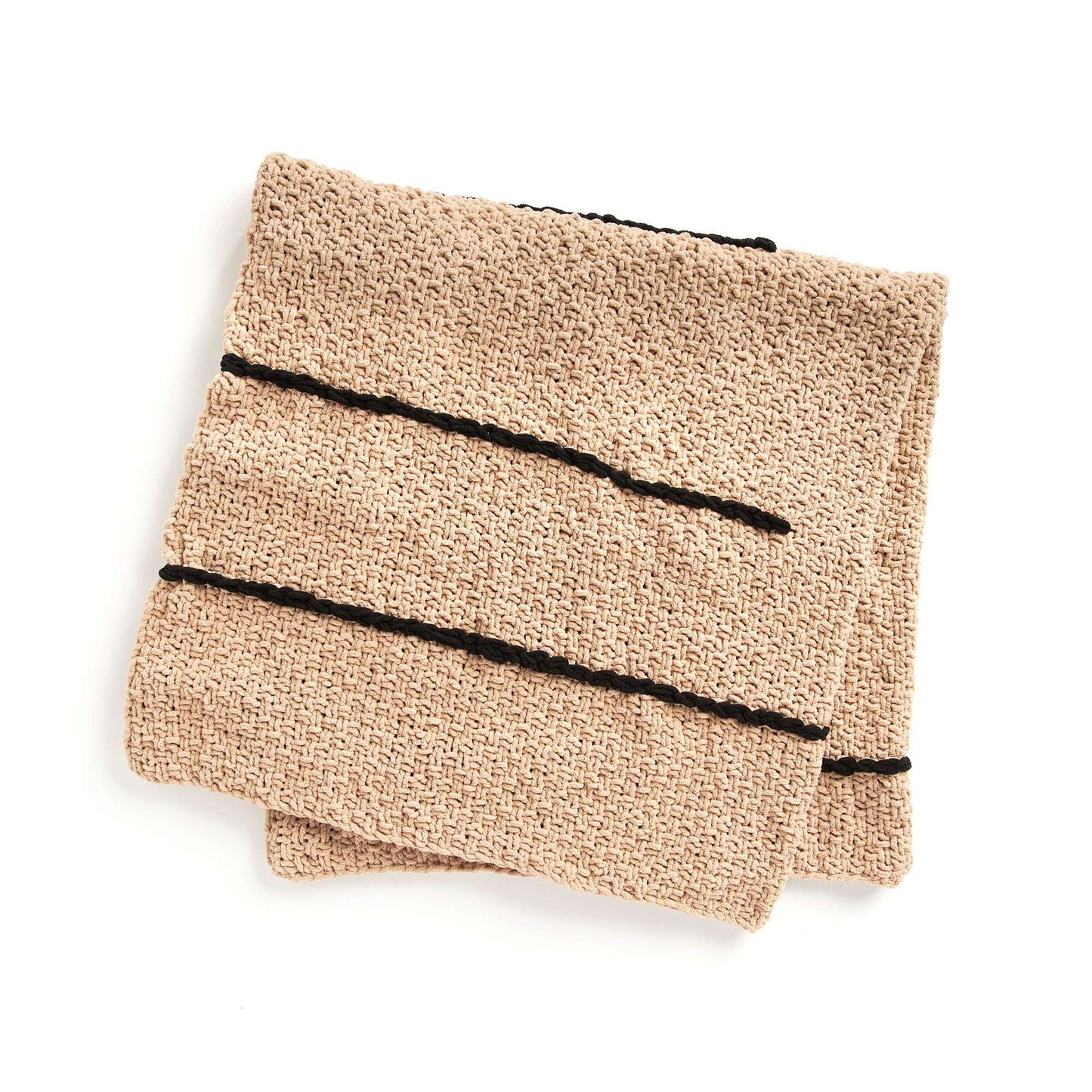 Bernat Bold Stripes Knit Blanket (Digital Download)