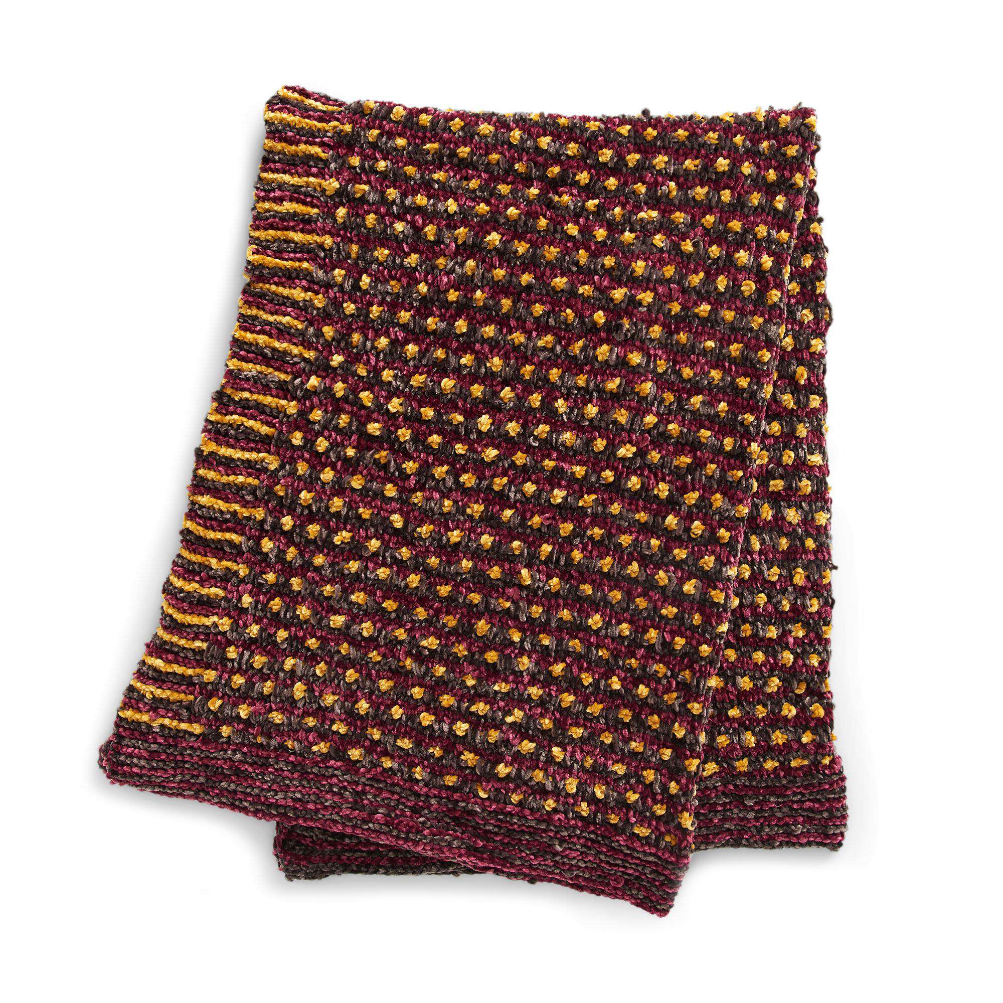 Bernat Tiny Dots Knit Blanket (Digital Download)
