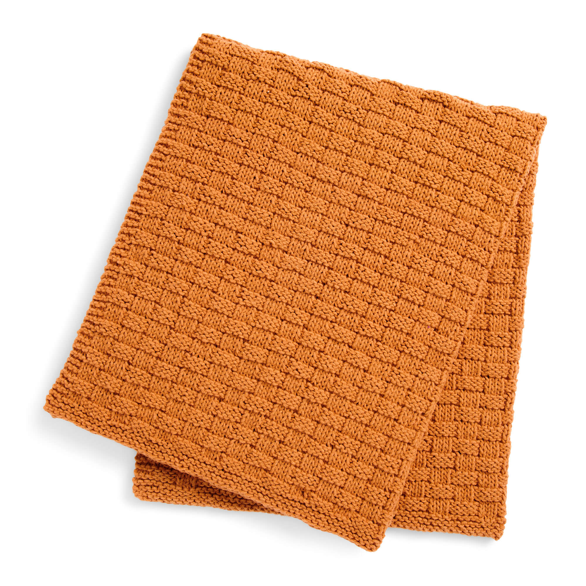 Bernat Basket Weave Knit Blanket (Digital Download)