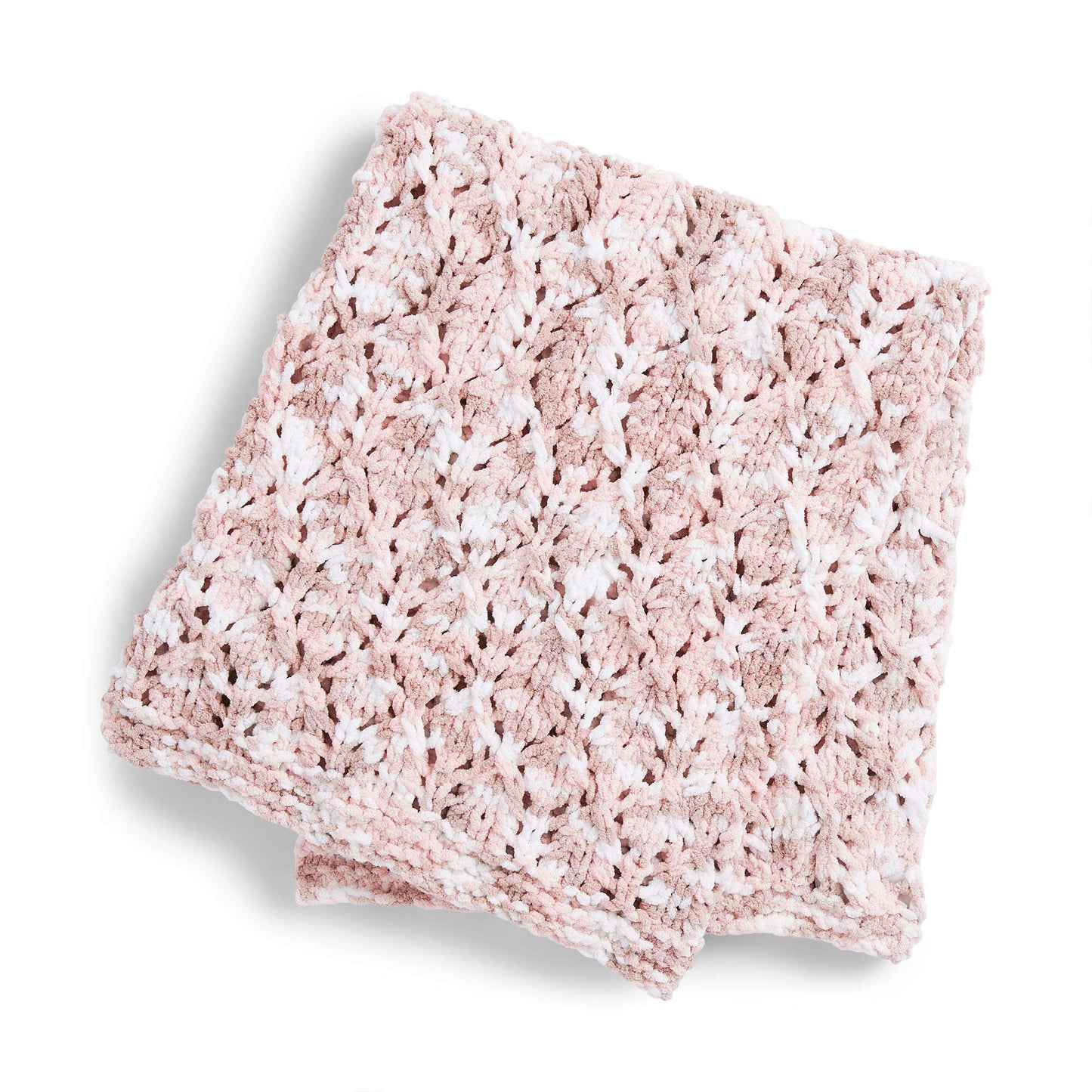 Bernat Lofty Lacy Knit Blanket (Digital Download)