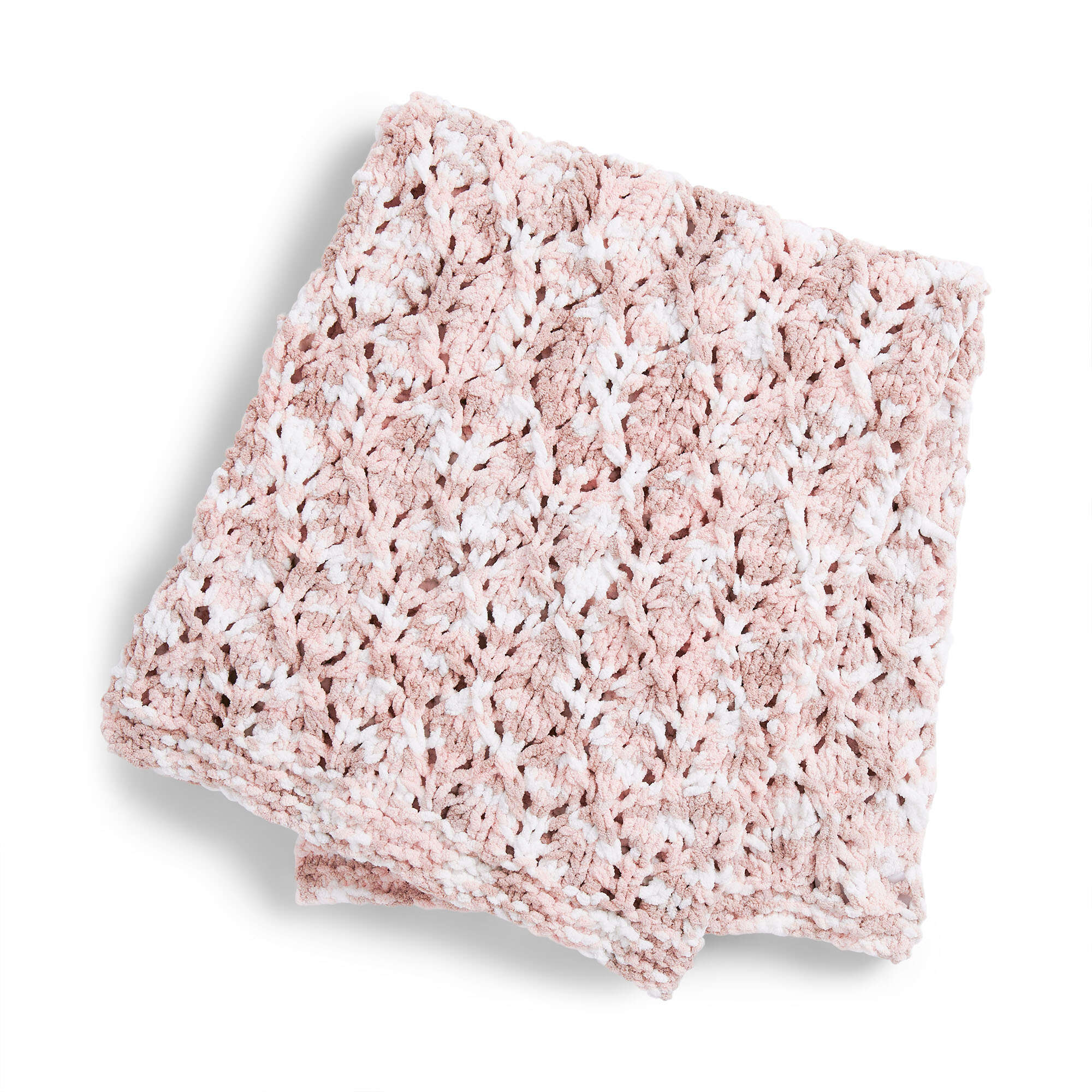 Bernat Lofty Lacy Knit Blanket (Digital Download)