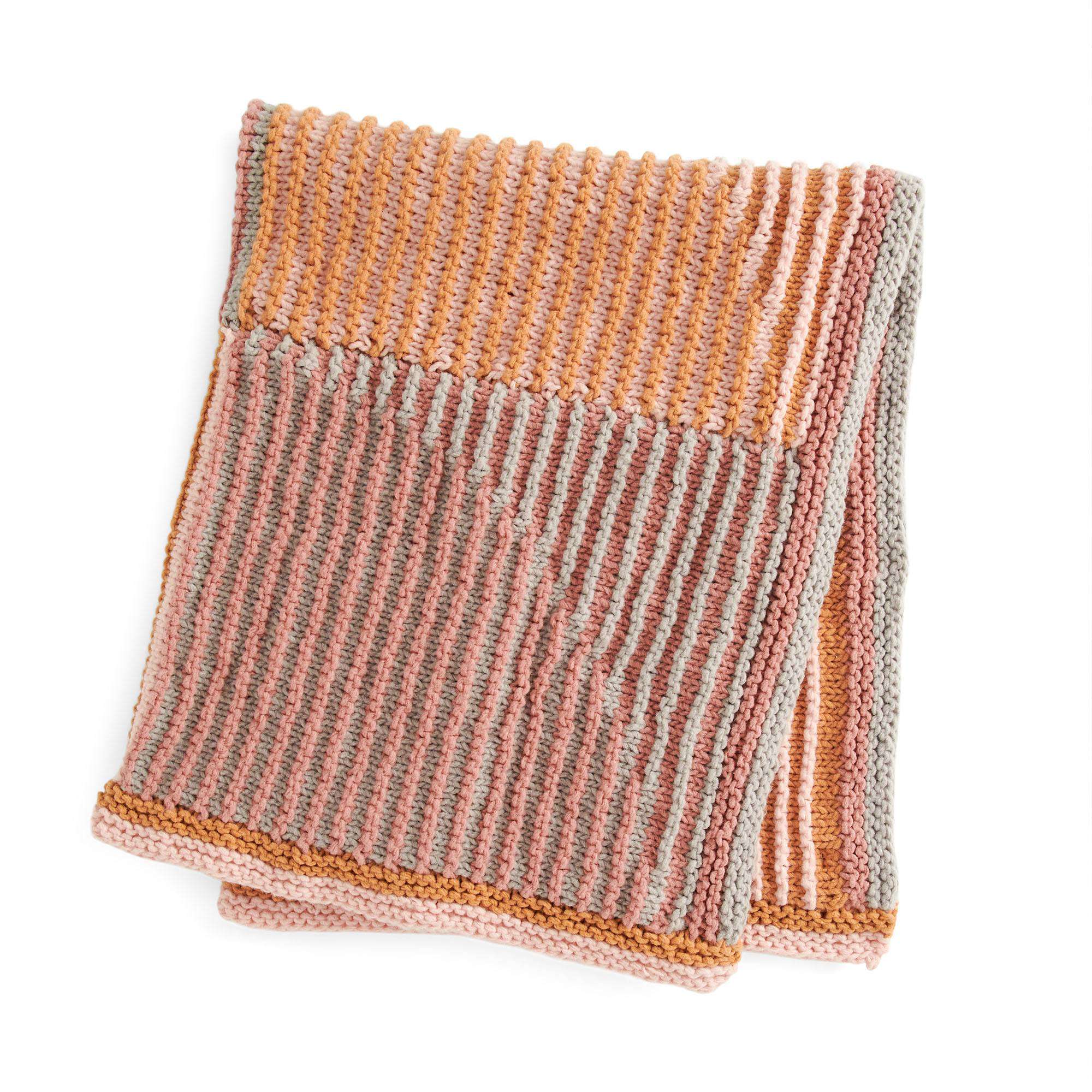 Bernat Illusion Knit Blanket (Digital Download)