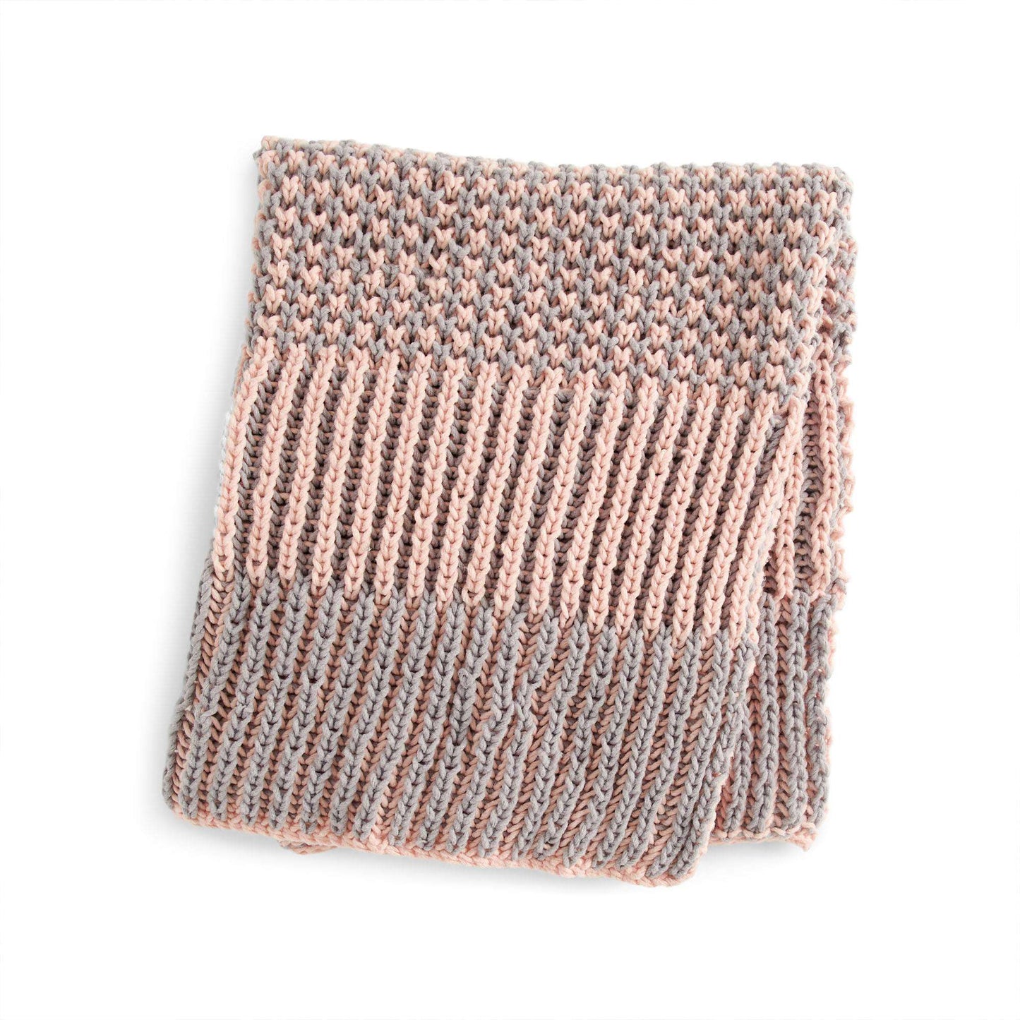 Bernat Brioche Knit Lapghan (Digital Download)