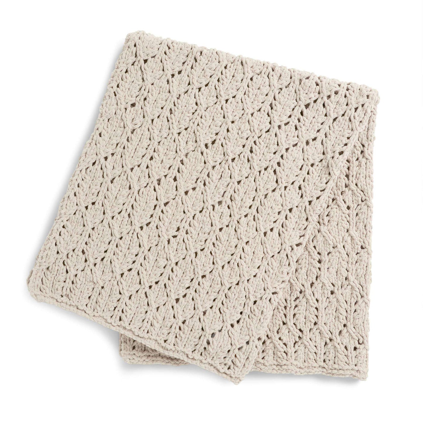 Bernat Sea of Lace Knit Blanket (Digital Download)