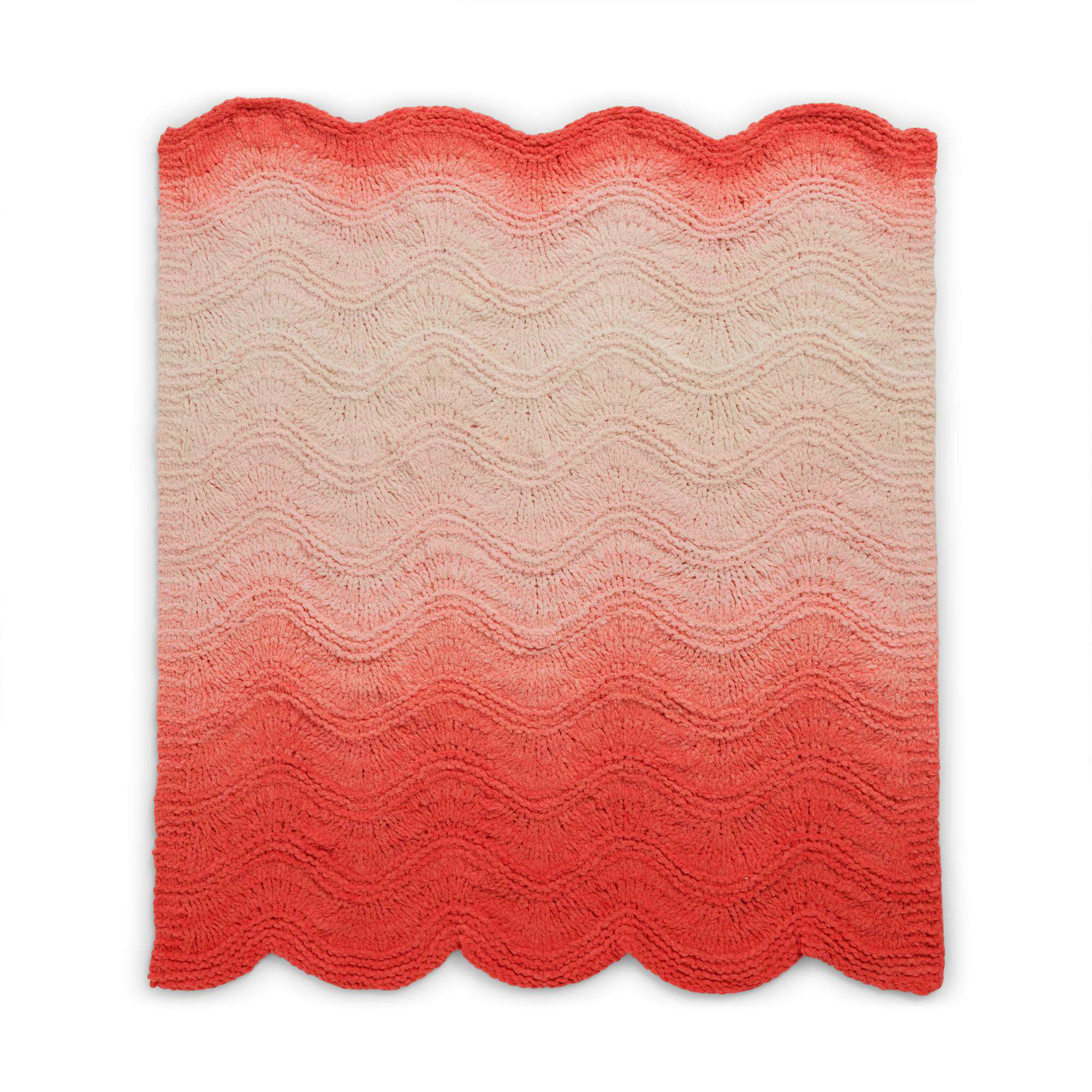 Bernat Gradation Variation Knit Chevron Blanket (Digital Download)