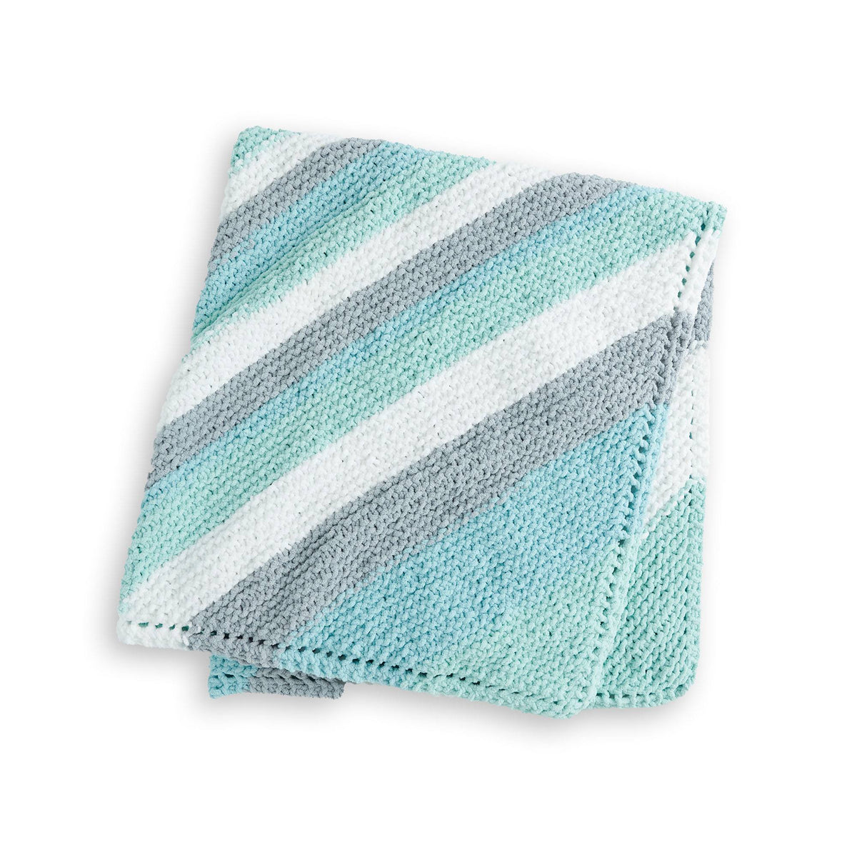 Bernat Cozy Corners Knit Blanket (Digital Download)