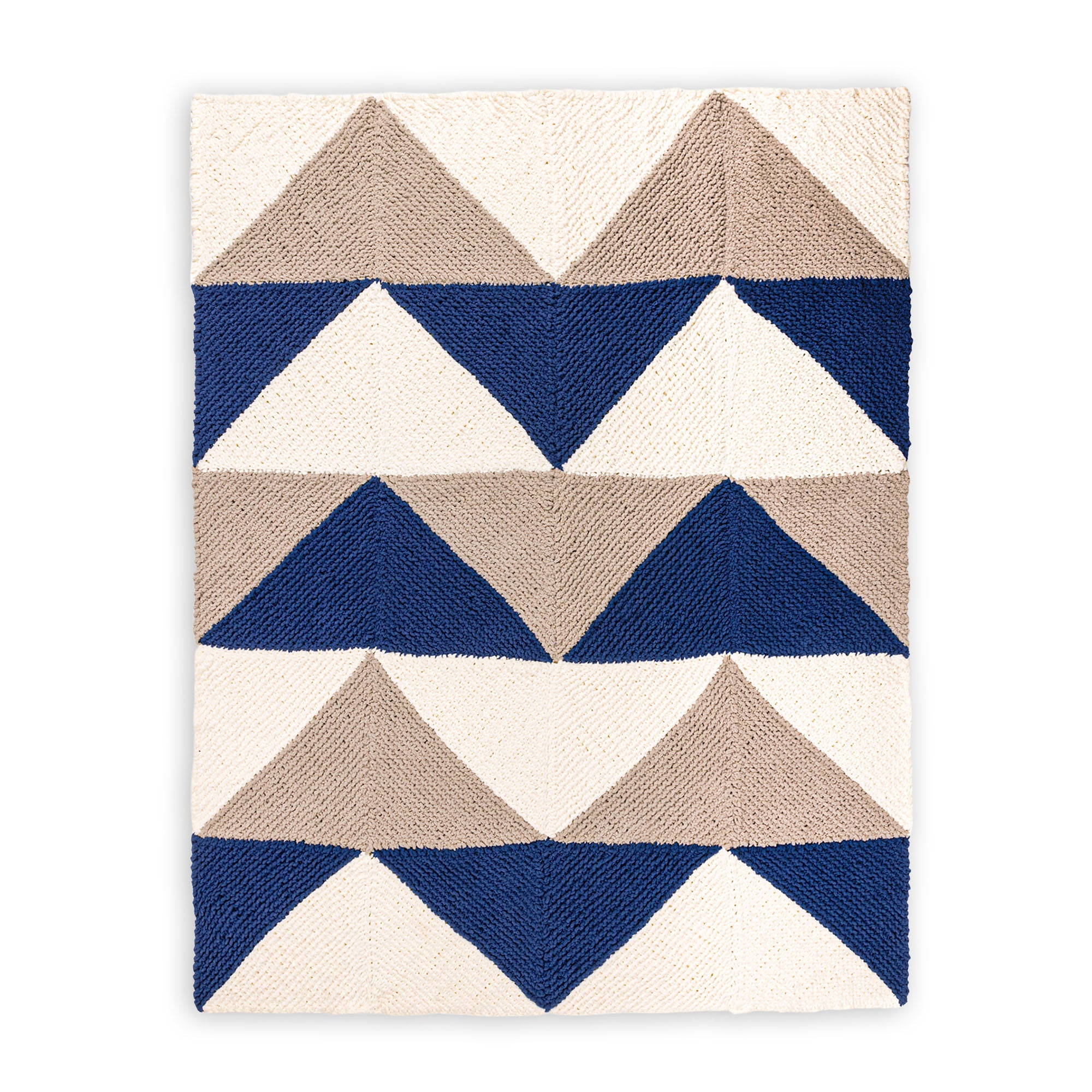 Bernat Knit Mountain Peaks Blanket (Digital Download)
