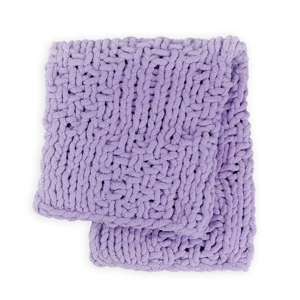 Bernat Blanket Big Basketweavy Knit Blanket (Digital Download)