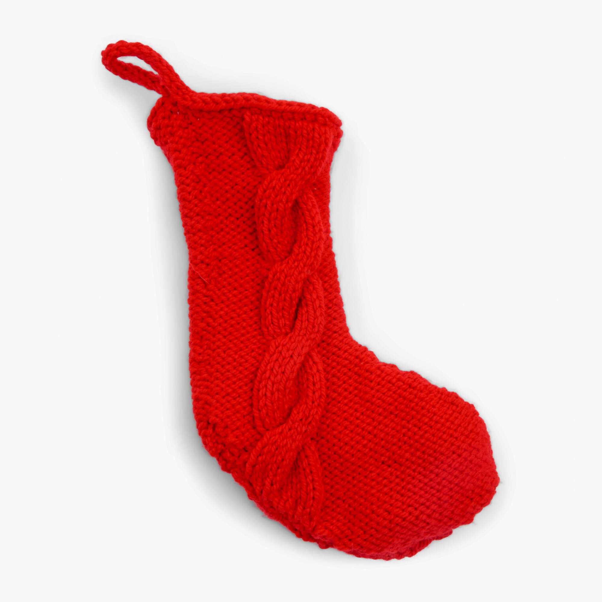 Bernat Knit Cabled Stocking (Digital Download)
