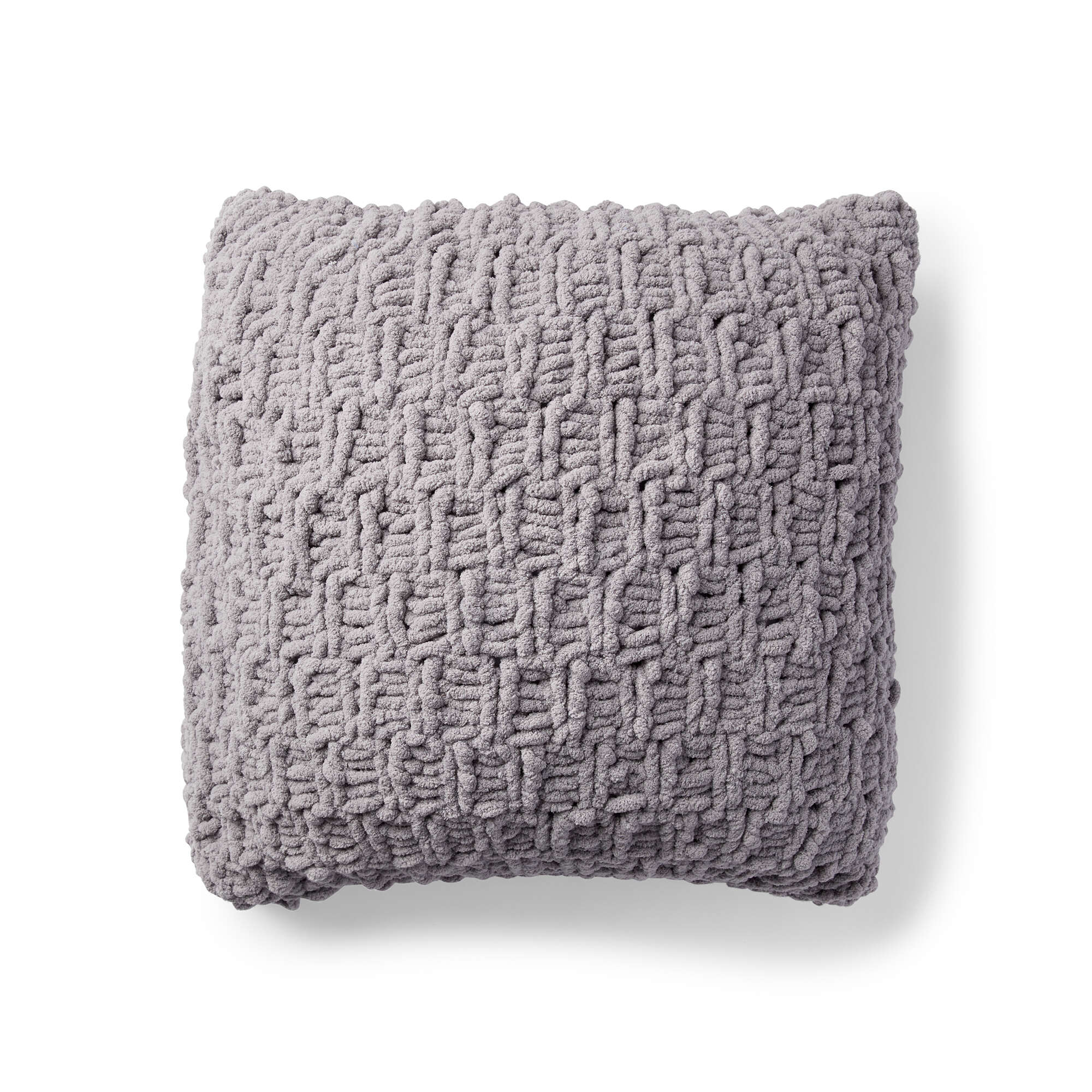 Bernat Rambling Knit Cushion (Digital Download)