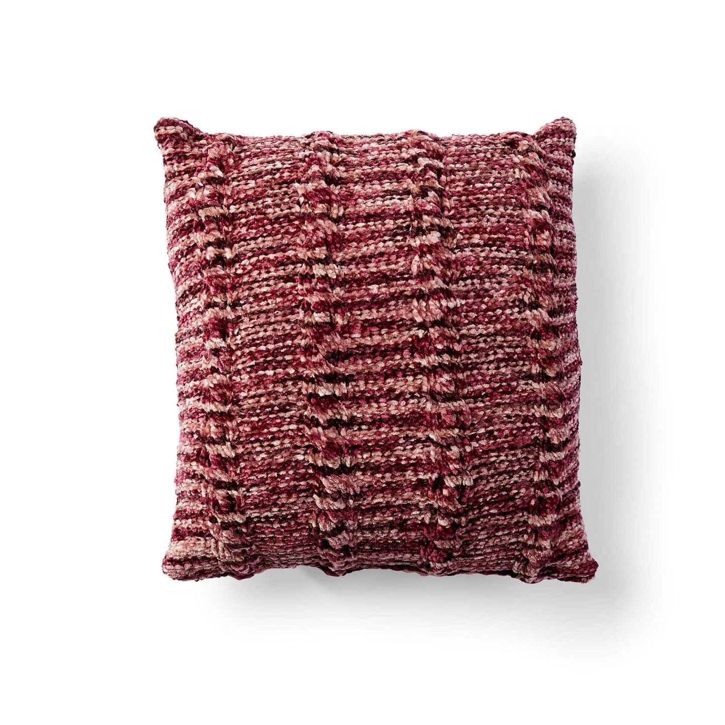 Bernat Cozy Cabled Knit Pillow (Digital Download)
