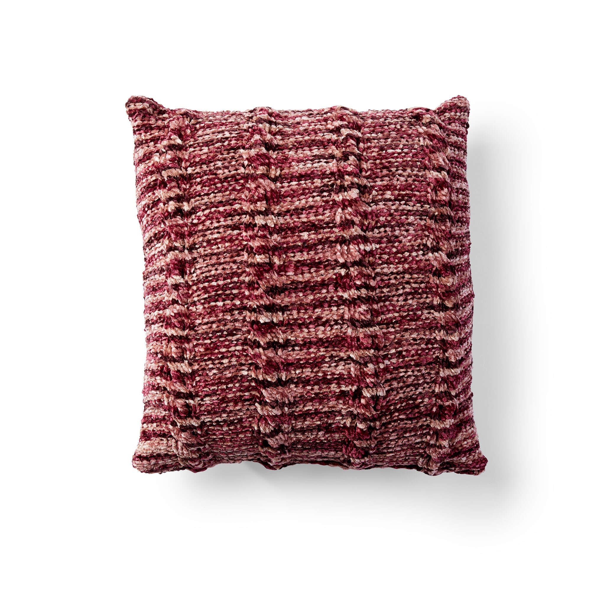 Bernat Cozy Cabled Knit Pillow (Digital Download)