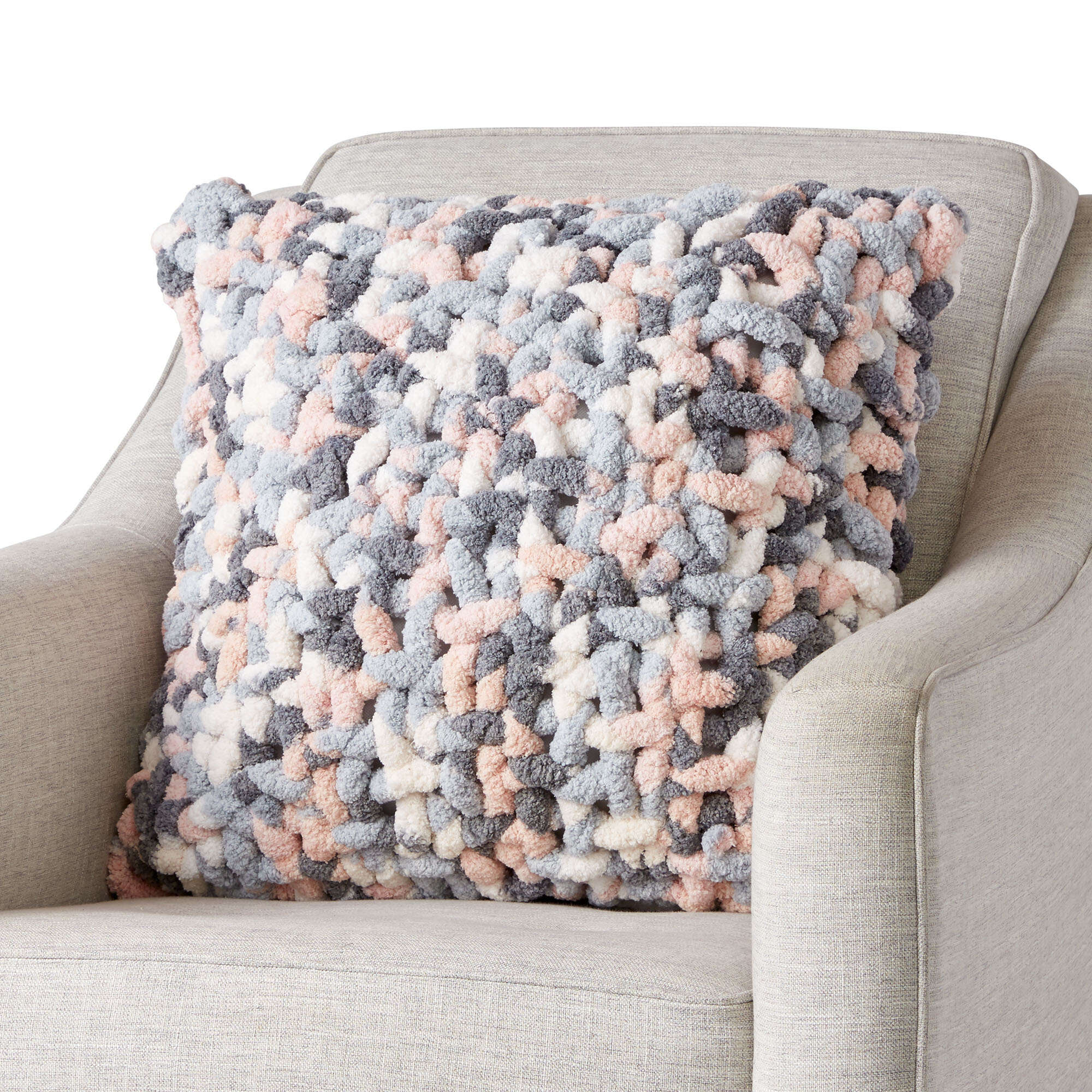 Bernat Sowing Seeds Knit Pillow (Digital Download)