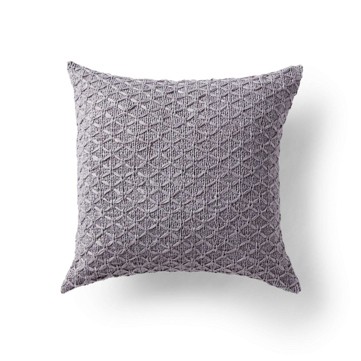 Bernat Lattice Knit Pillow (Digital Download)