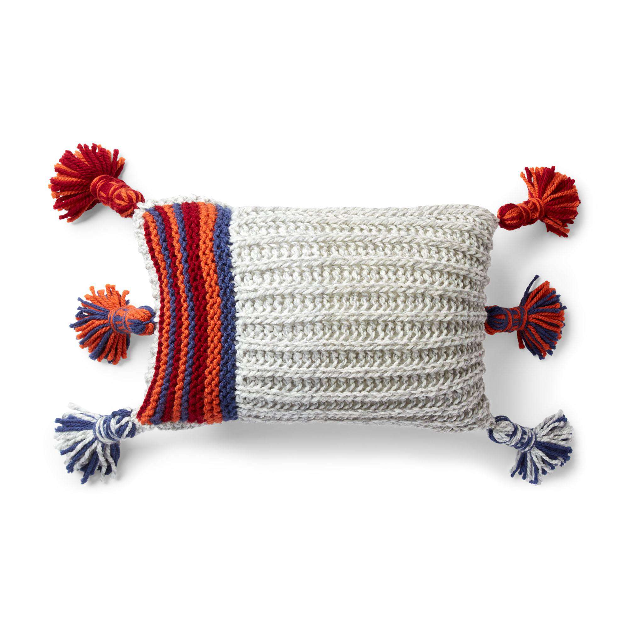 Bernat Globetrotter Knit Pillow (Digital Download)