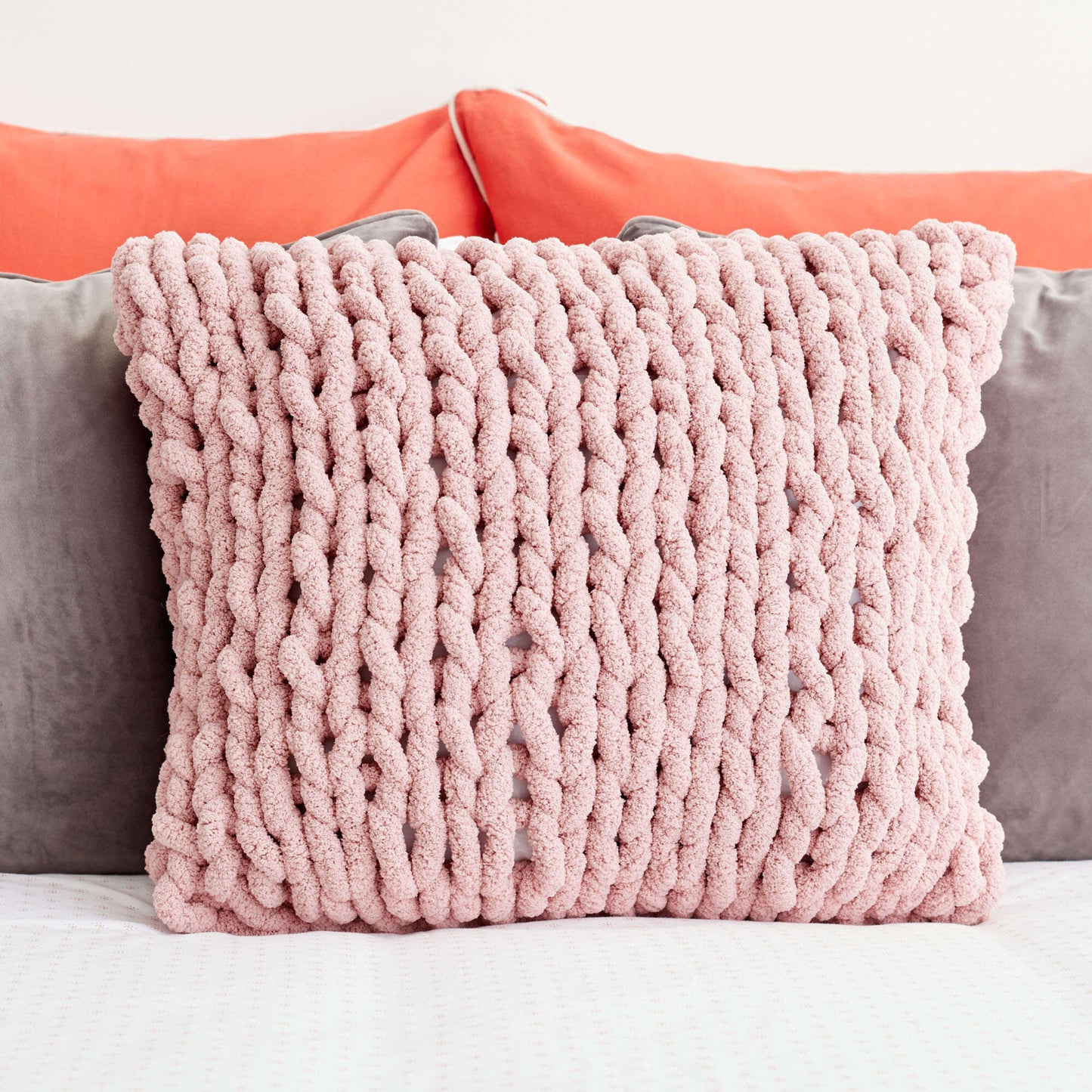 Bernat Simple Stitch Pillow (Digital Download)