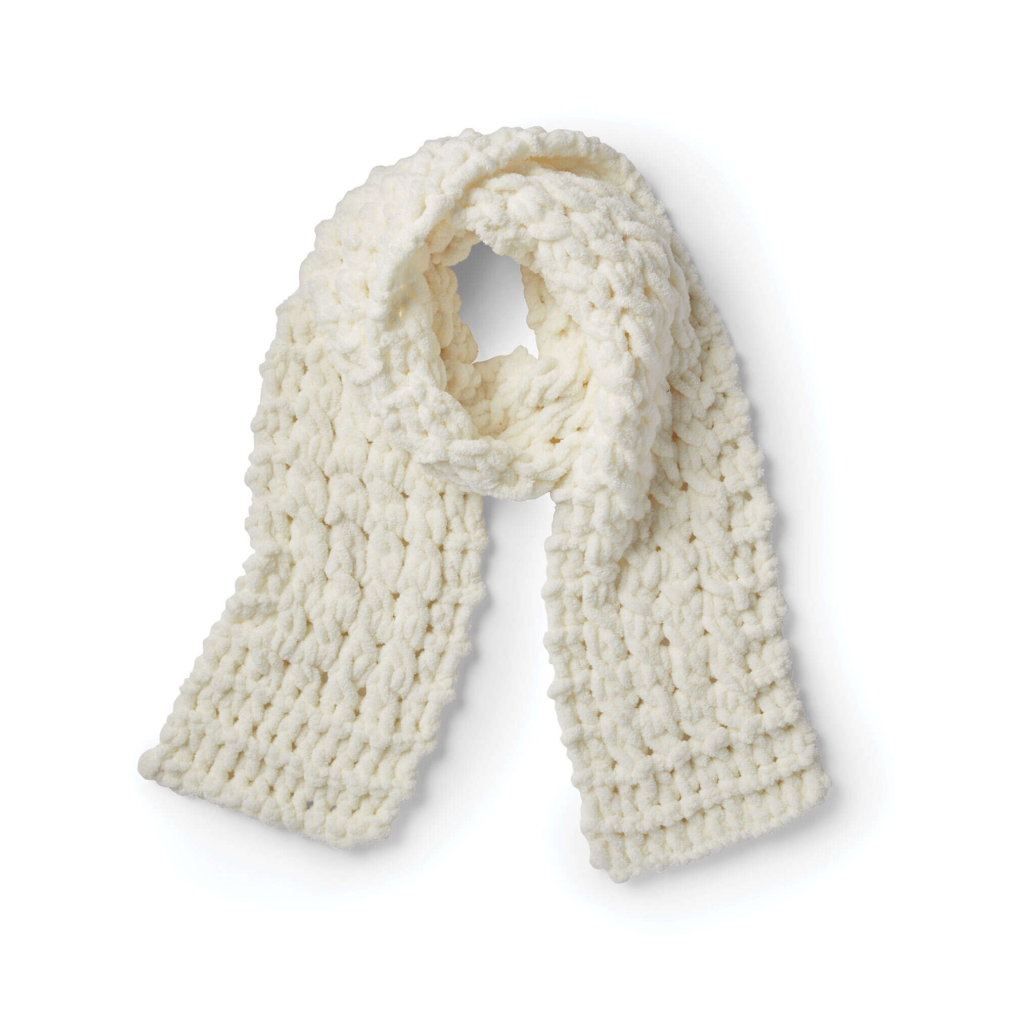 Bernat Alize EZ Knit Cable Scarf (Digital Download)