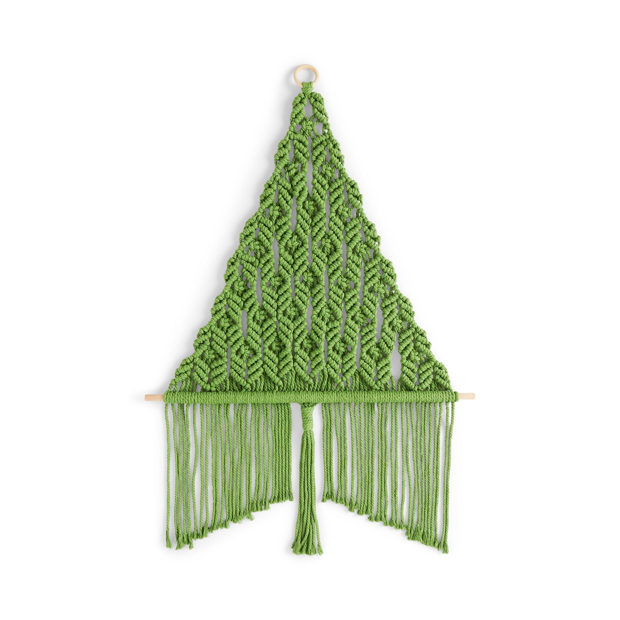 Bernat Craft Macrame Holiday Tree (Digital Download)