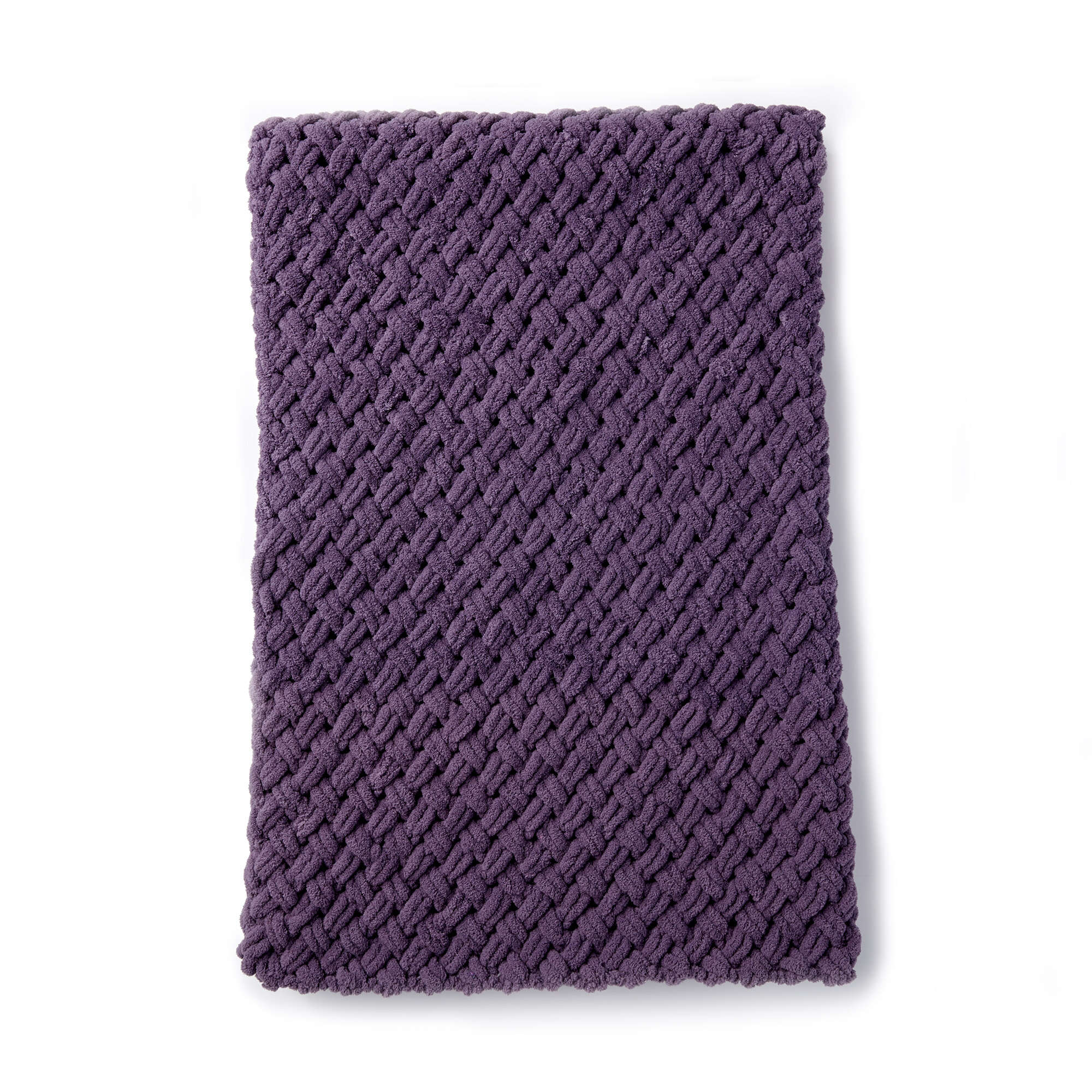 Bernat Craft Alize EZ Criss-Cross Afghan (Digital Download)