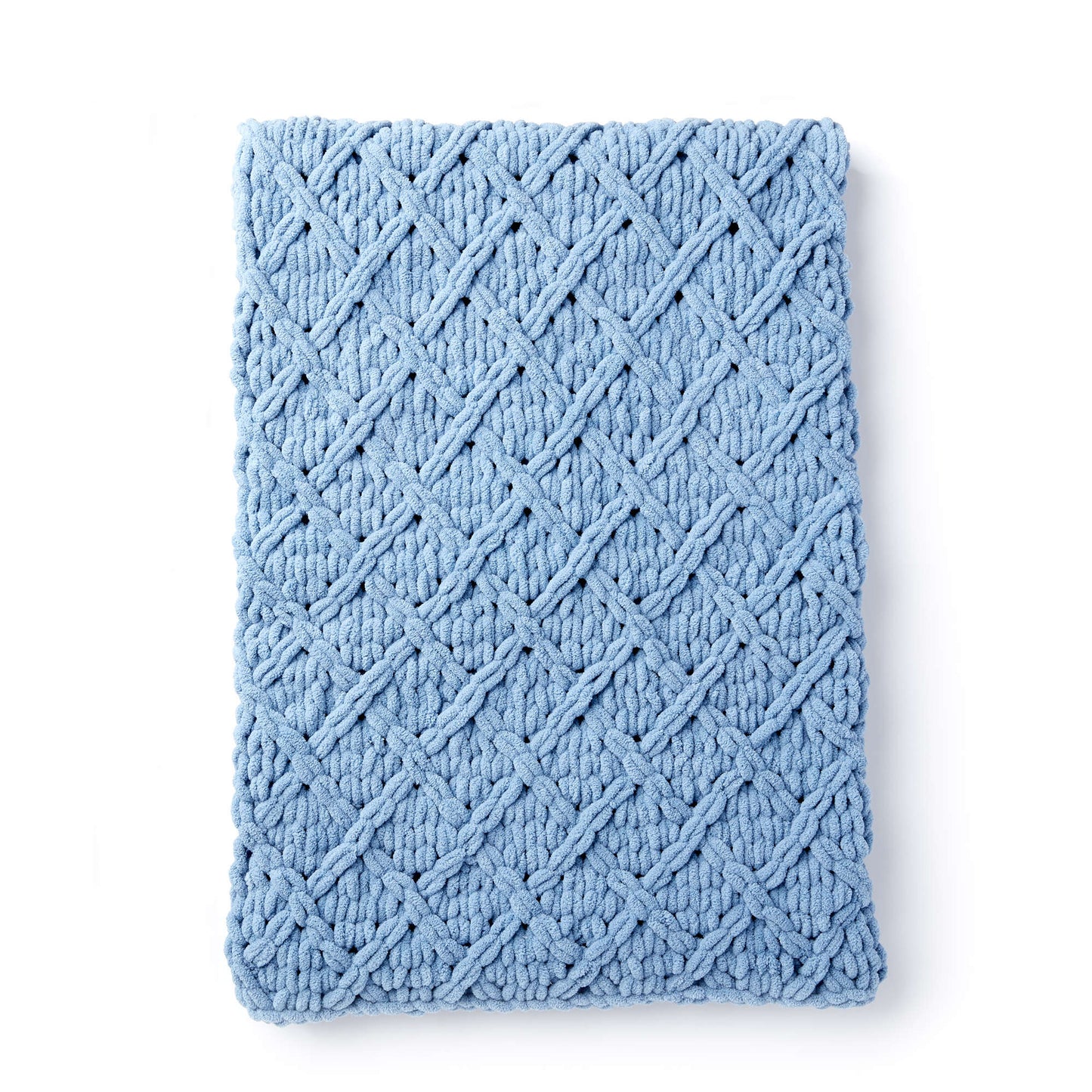 Bernat Craft Alize EZ Diamond Lattice Blanket (Digital Download)