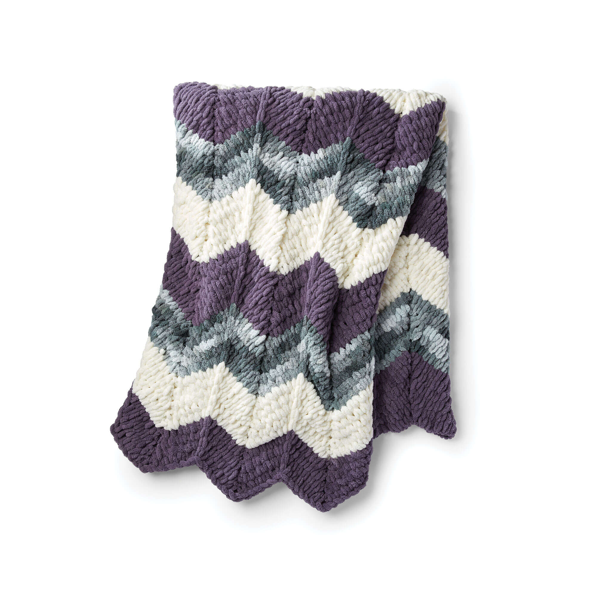 Bernat Alize EZ Ripple Blanket (Digital Download)