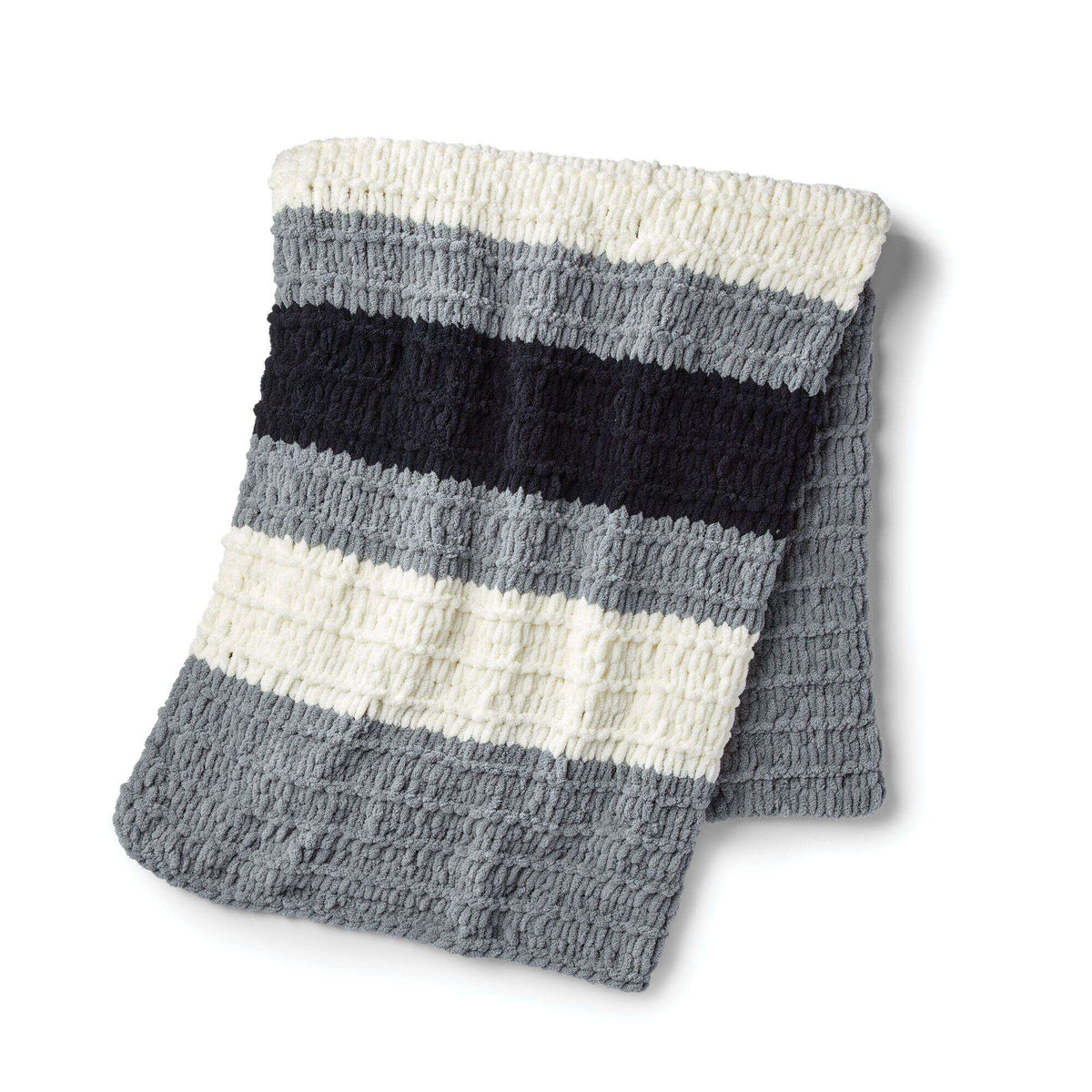 Bernat Alize EZ Bold Stripes Blanket (Digital Download)