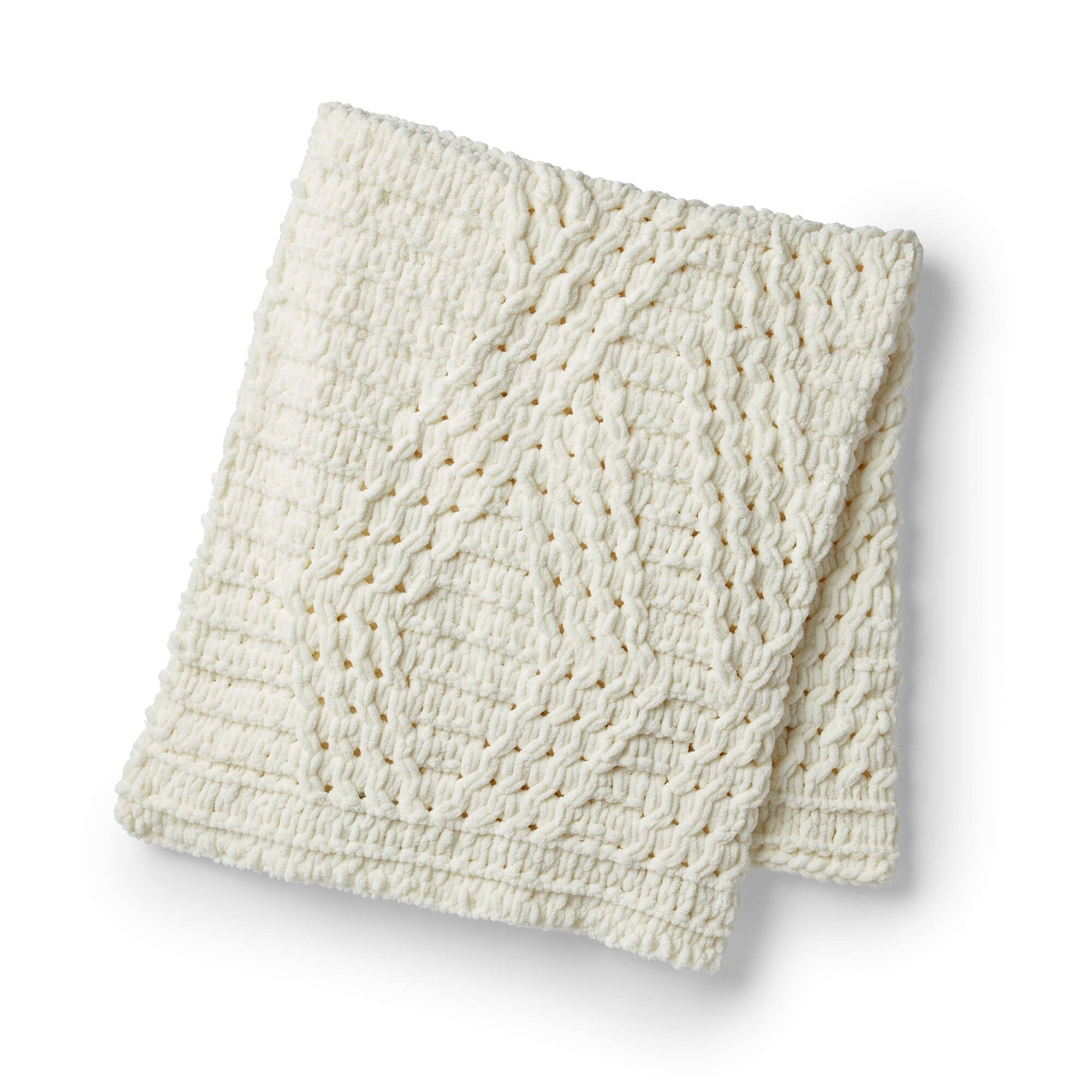 Bernat Craft Alize Twisted Stitch EZ Blanket (Digital Download)