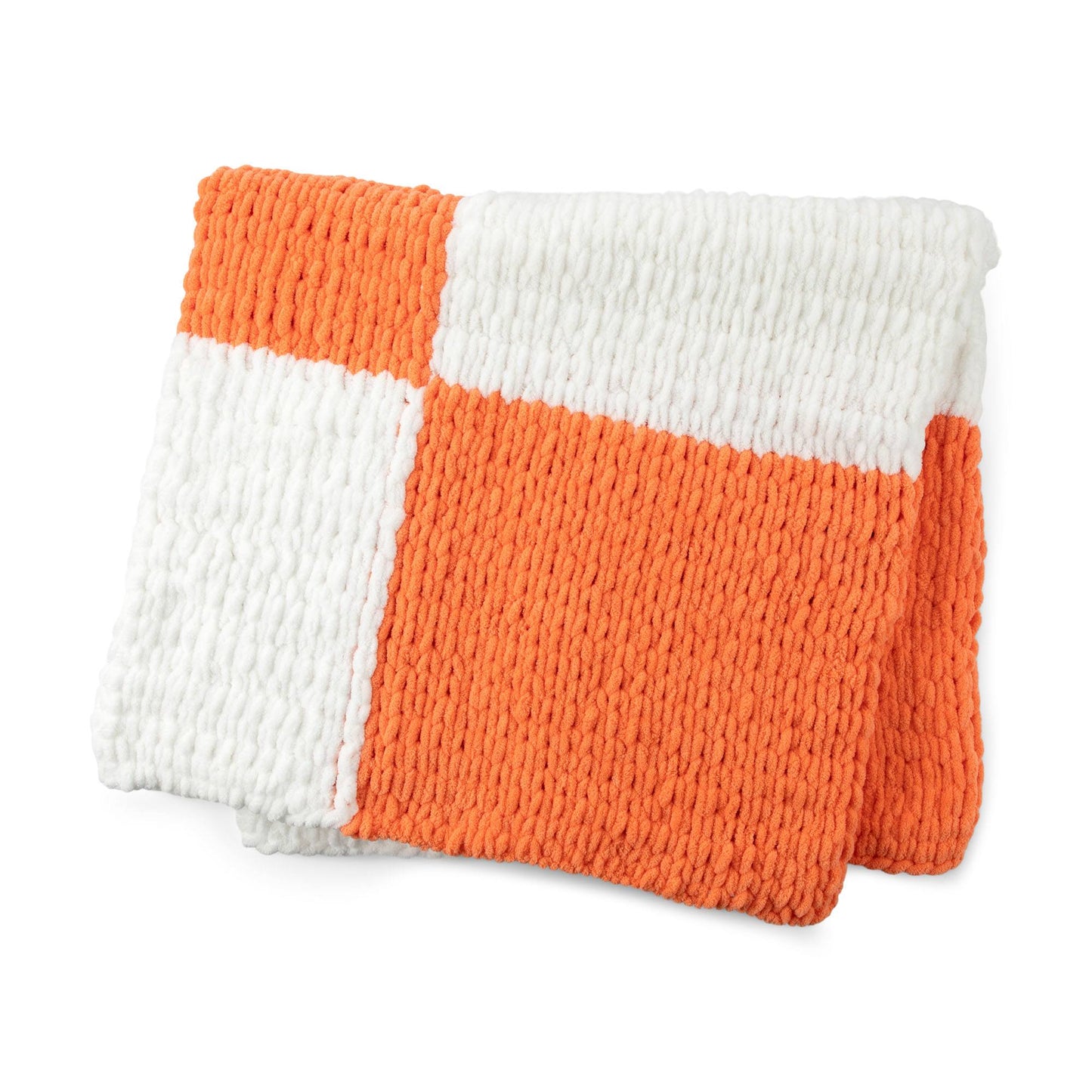 Bernat Craft EZ Big Check Blanket (Digital Download)