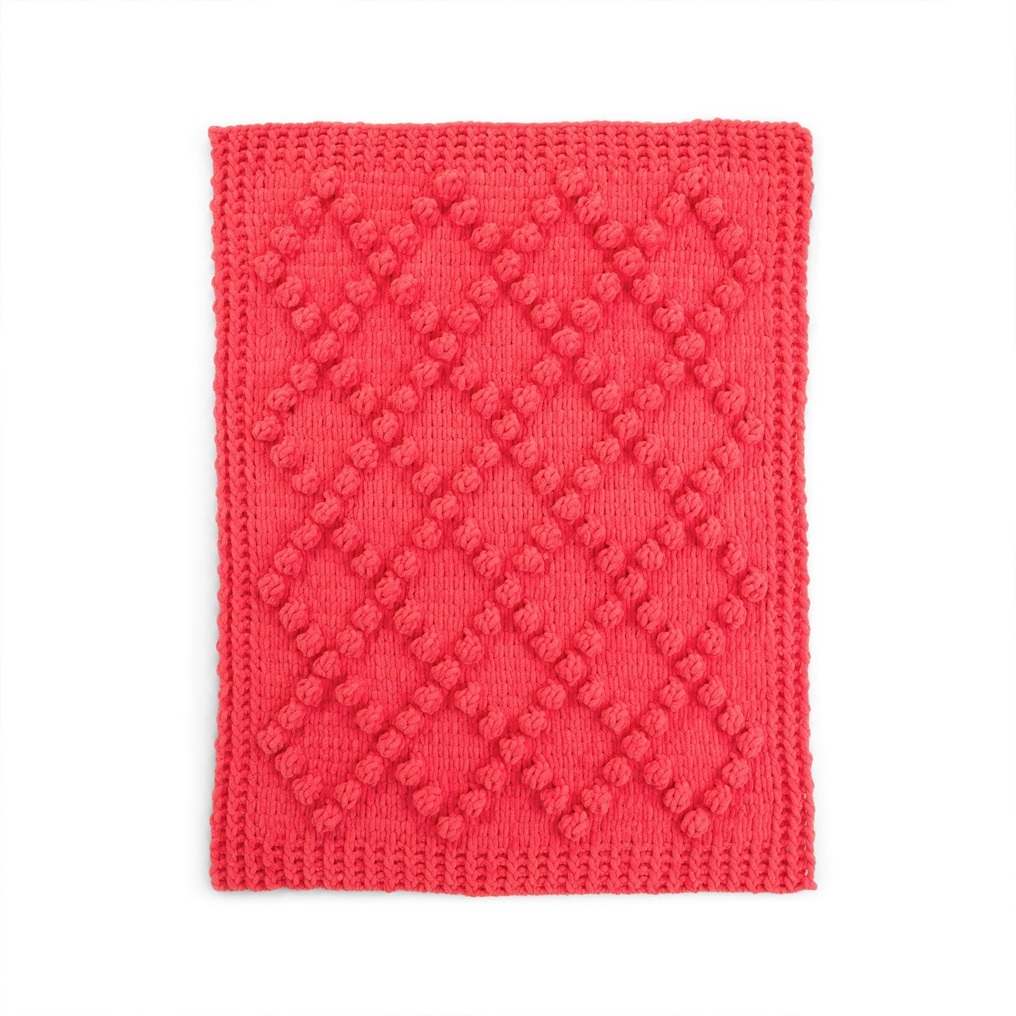 Bernat Craft EZ Bobble Diamond Blanket (Digital Download)