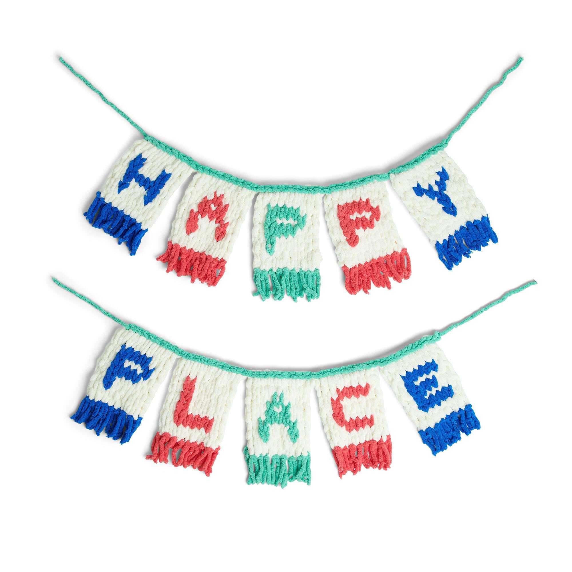 Bernat EZ Happy Place and ABCs Bunting (Digital Download)