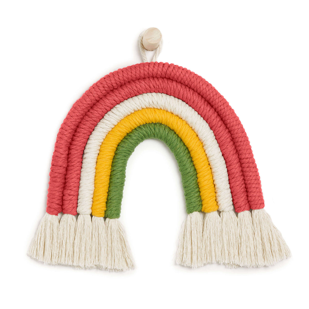 Bernat Wrapped Rainbow Wall Hanging (Digital Download)