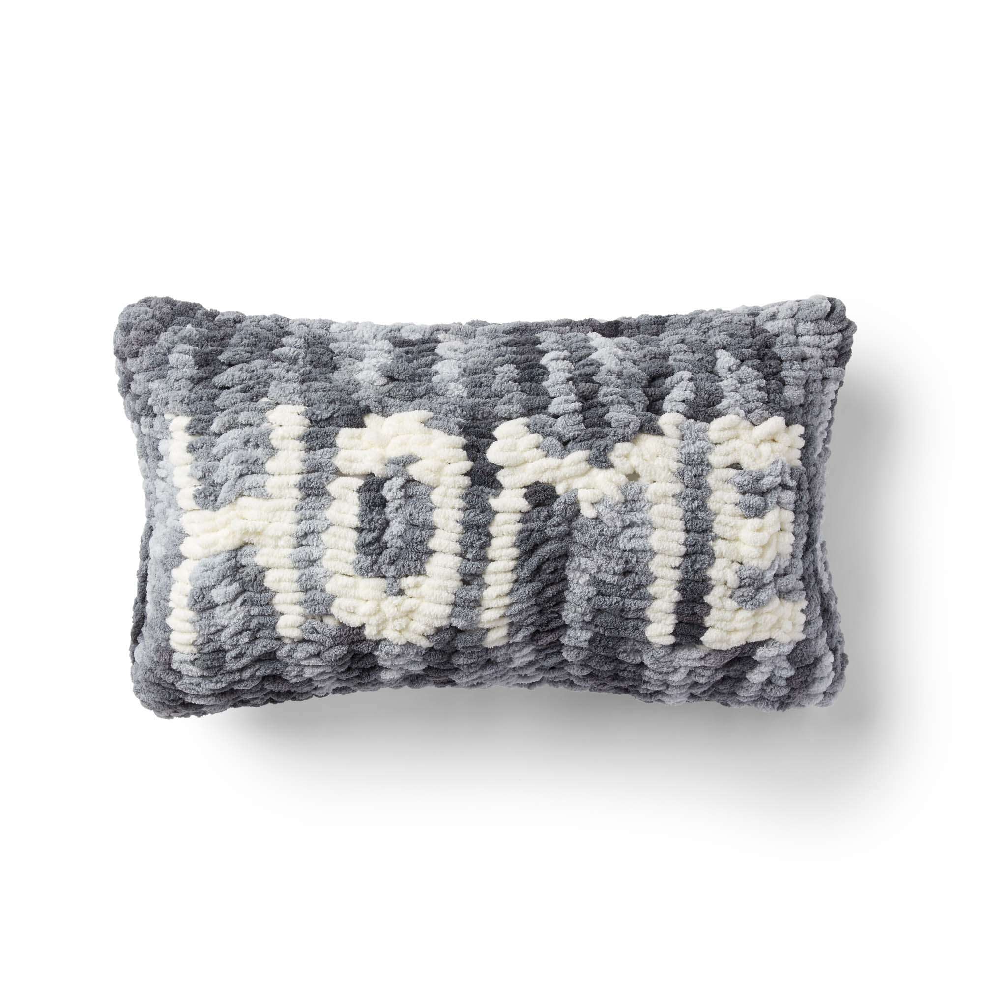 Bernat Craft EZ Intarsia Home Pillow (Digital Download)