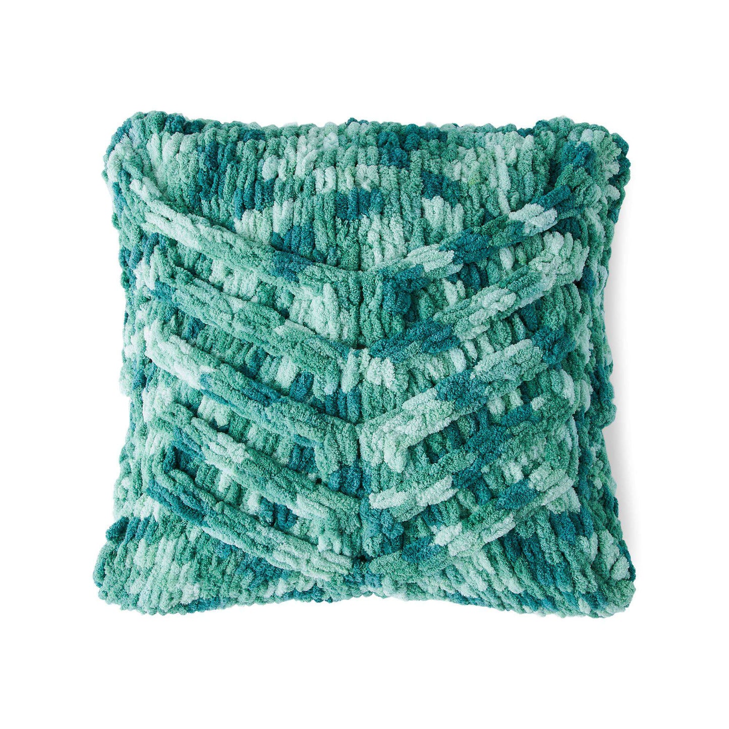 Bernat Craft Chevron Cable EZ Pillow (Digital Download)