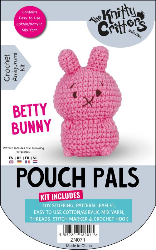 Knitty Critters - Pouch Pals V BUNDLE | DIY Amigurumi Crochet Kits