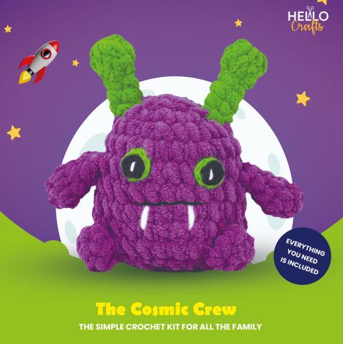 Knitty Critters Crochet Kit - Cosmic Crew - Blorp