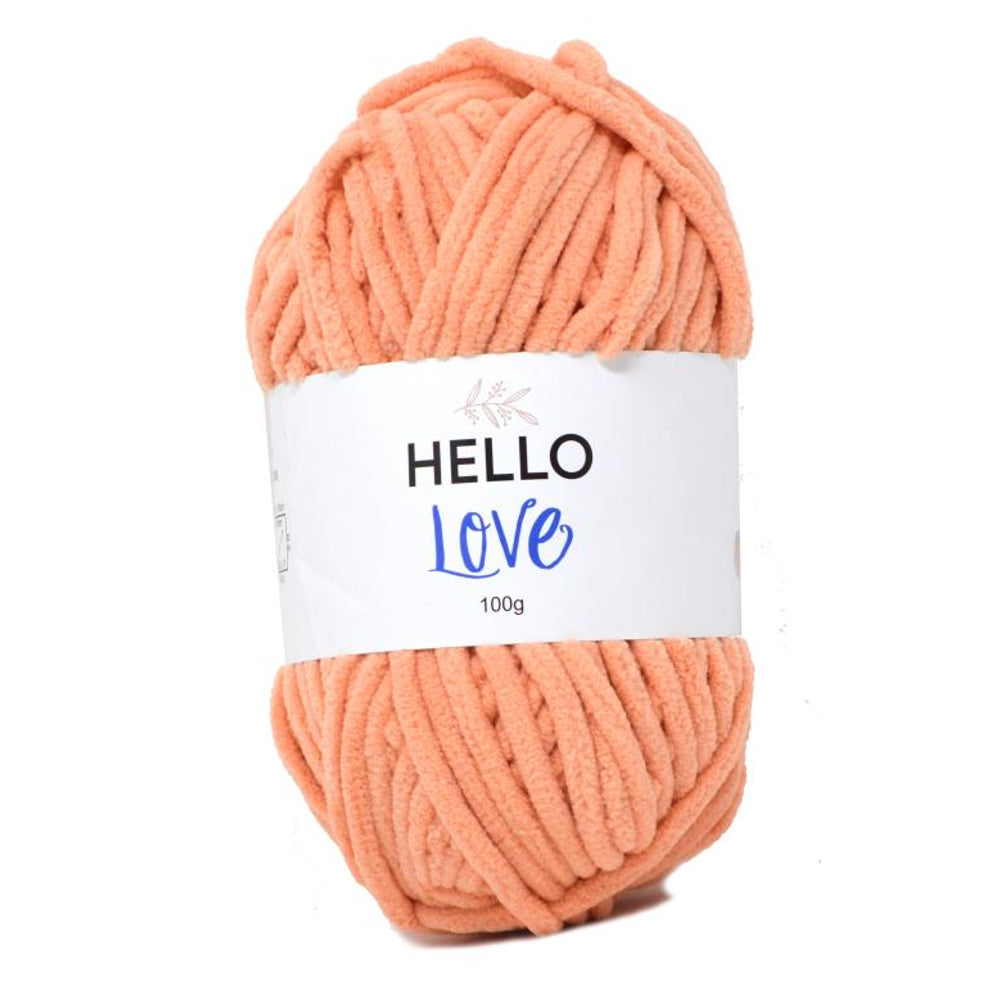 HELLO Love Super Chunky Yarn - Blush Pink