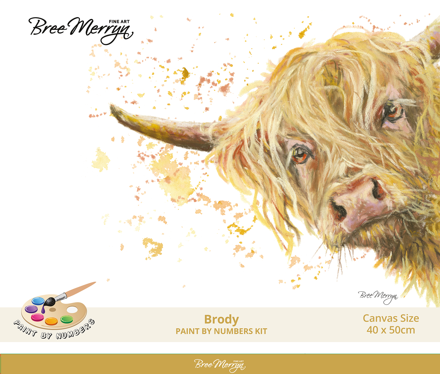 Bree Merryn Paint By Numbers 40cm x 50cm - Brody