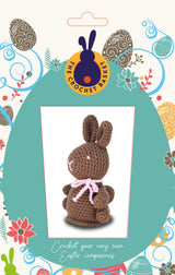 Knitty Critters - Easter Amigurumi Crochet Kit - Chocolate Bunnies