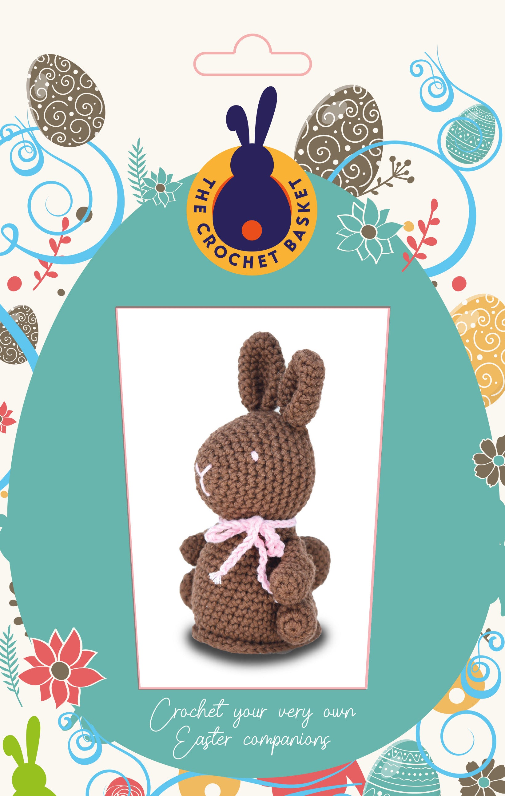 Knitty Critters - Easter Amigurumi Crochet Kit - Chocolate Bunnies