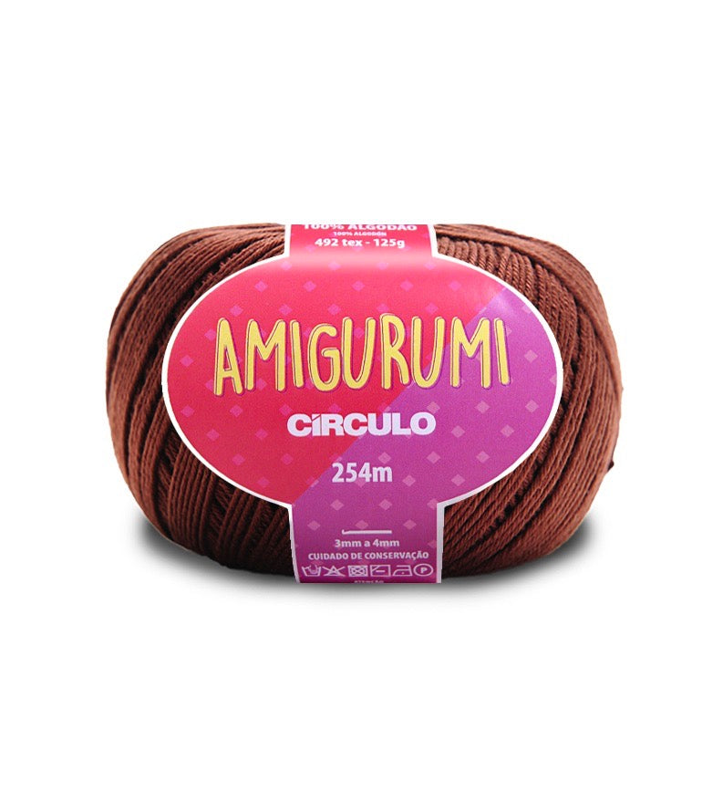 Circulo Amigurumi 100% Mercerised Cotton Yarn 125g