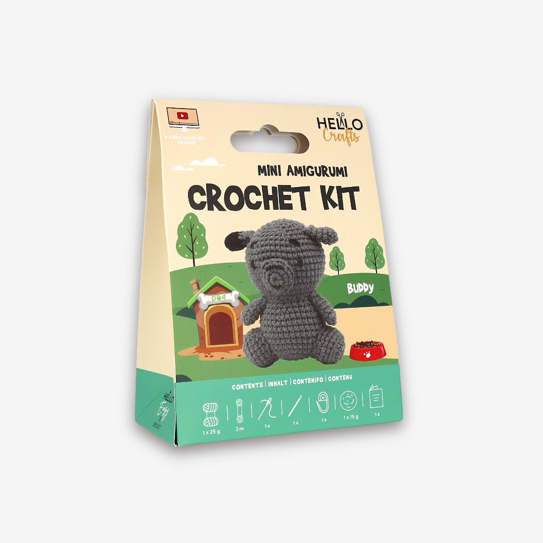 Mini Amigurumi Crochet Kit - Buddy