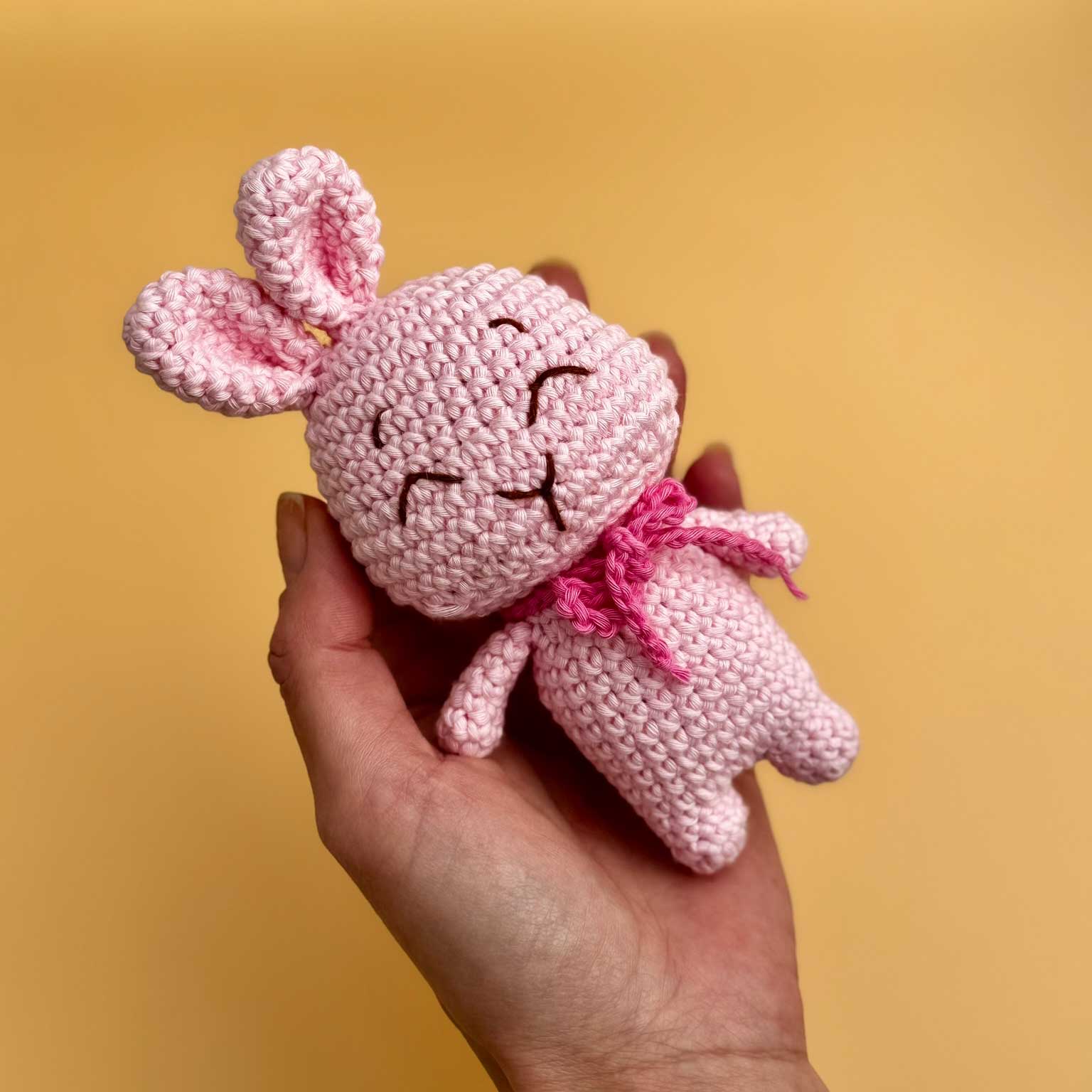 Knitty Critters - Easter Amigurumi Crochet Kit - Little Bunny