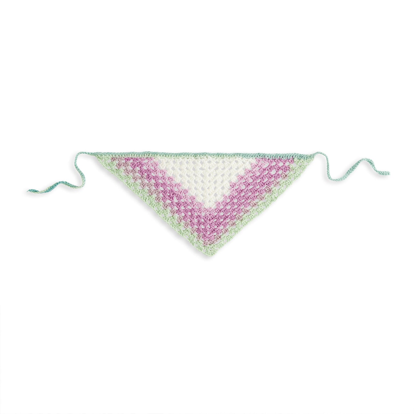 Caron Crochet Hair Bandana (Digital Download)