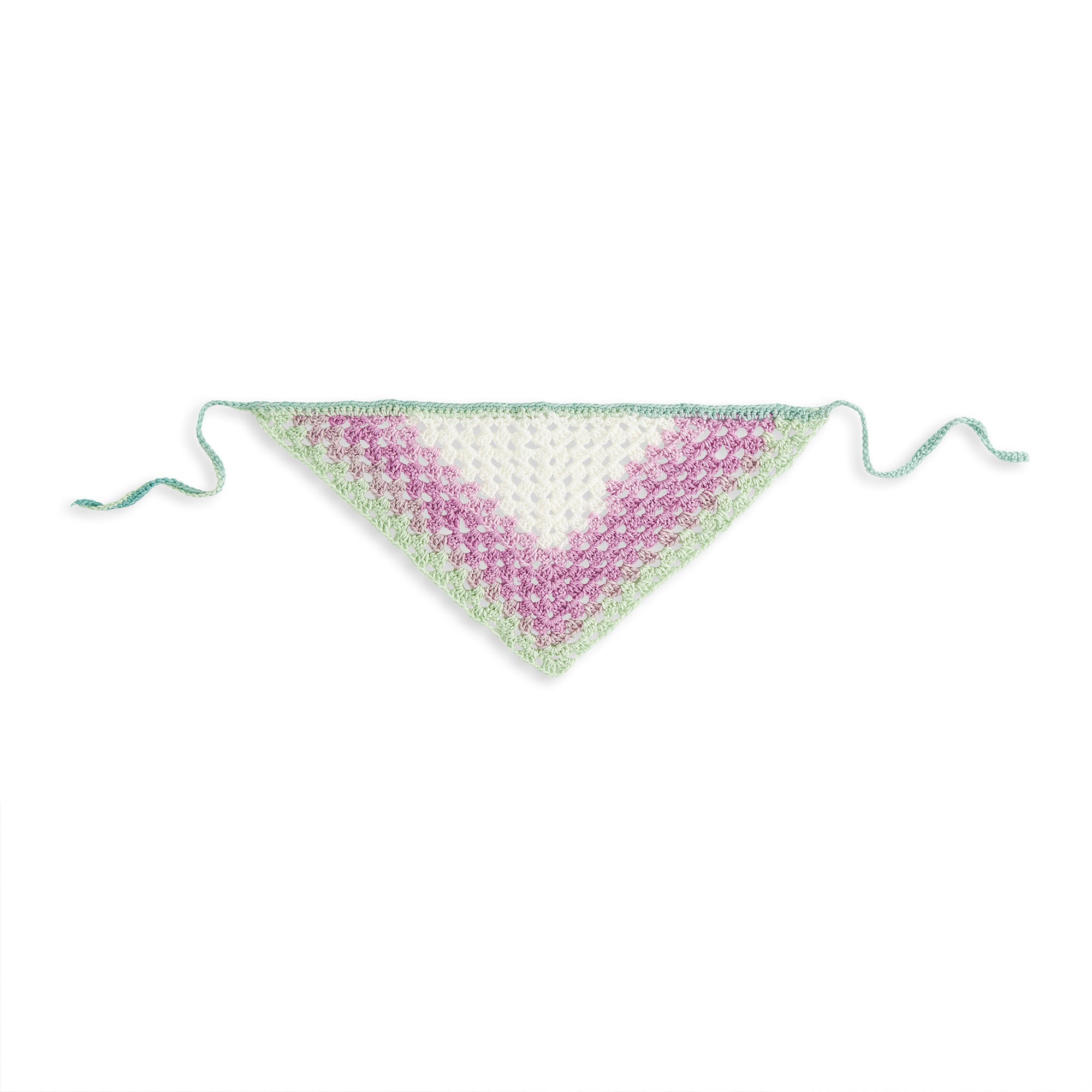 Caron Crochet Hair Bandana (Digital Download)